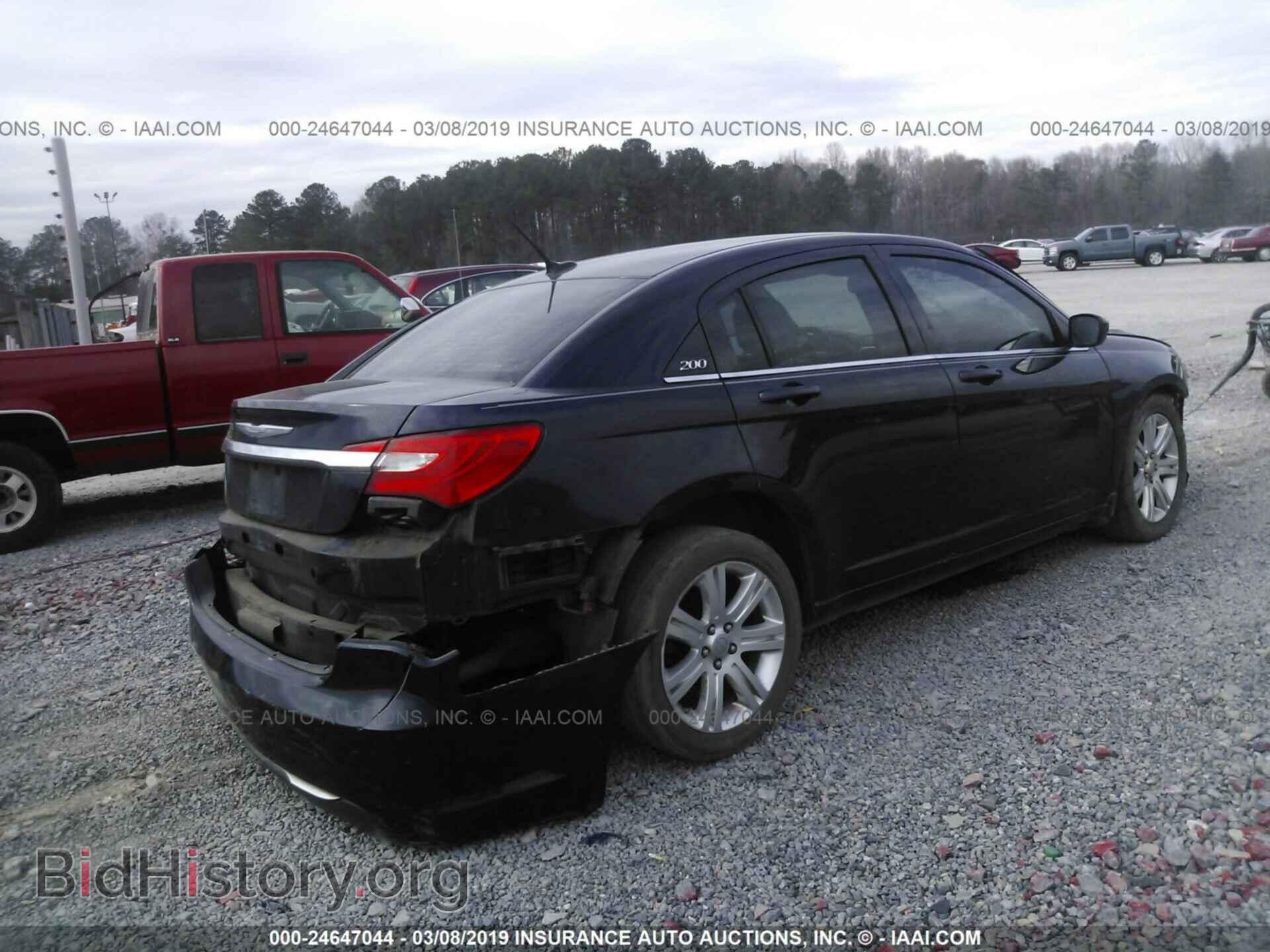 2012 CHRYSLER 200 - VIN: 1C3CCBBG0CN160756 - Фото 4