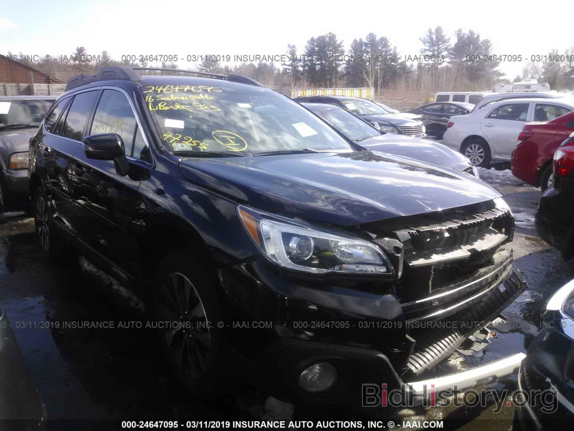 Photo 4S4BSANC8G3292612 - SUBARU OUTBACK 2016