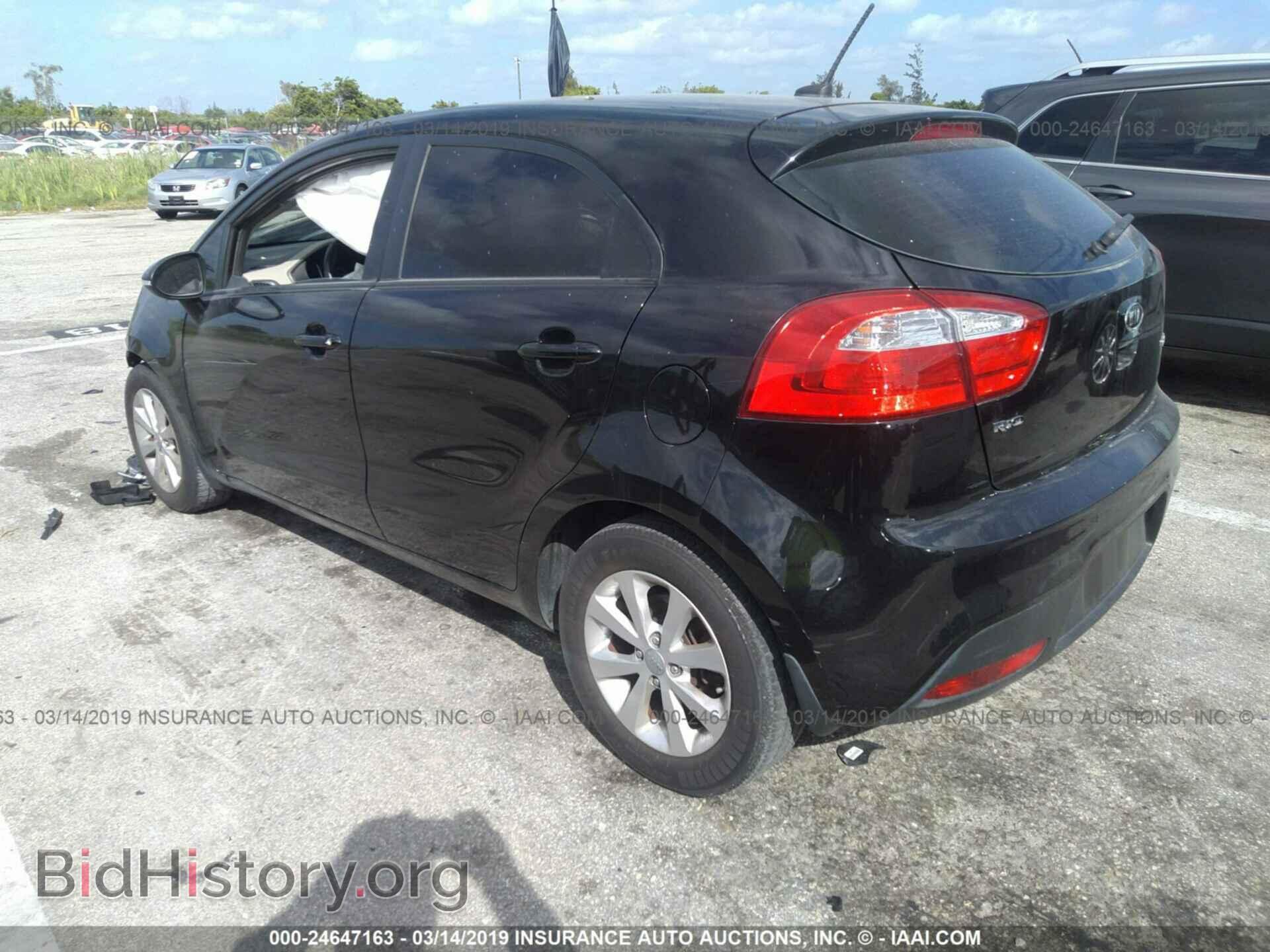 2012 KIA RIO - VIN: KNADN5A35C6021191 - Фото 3