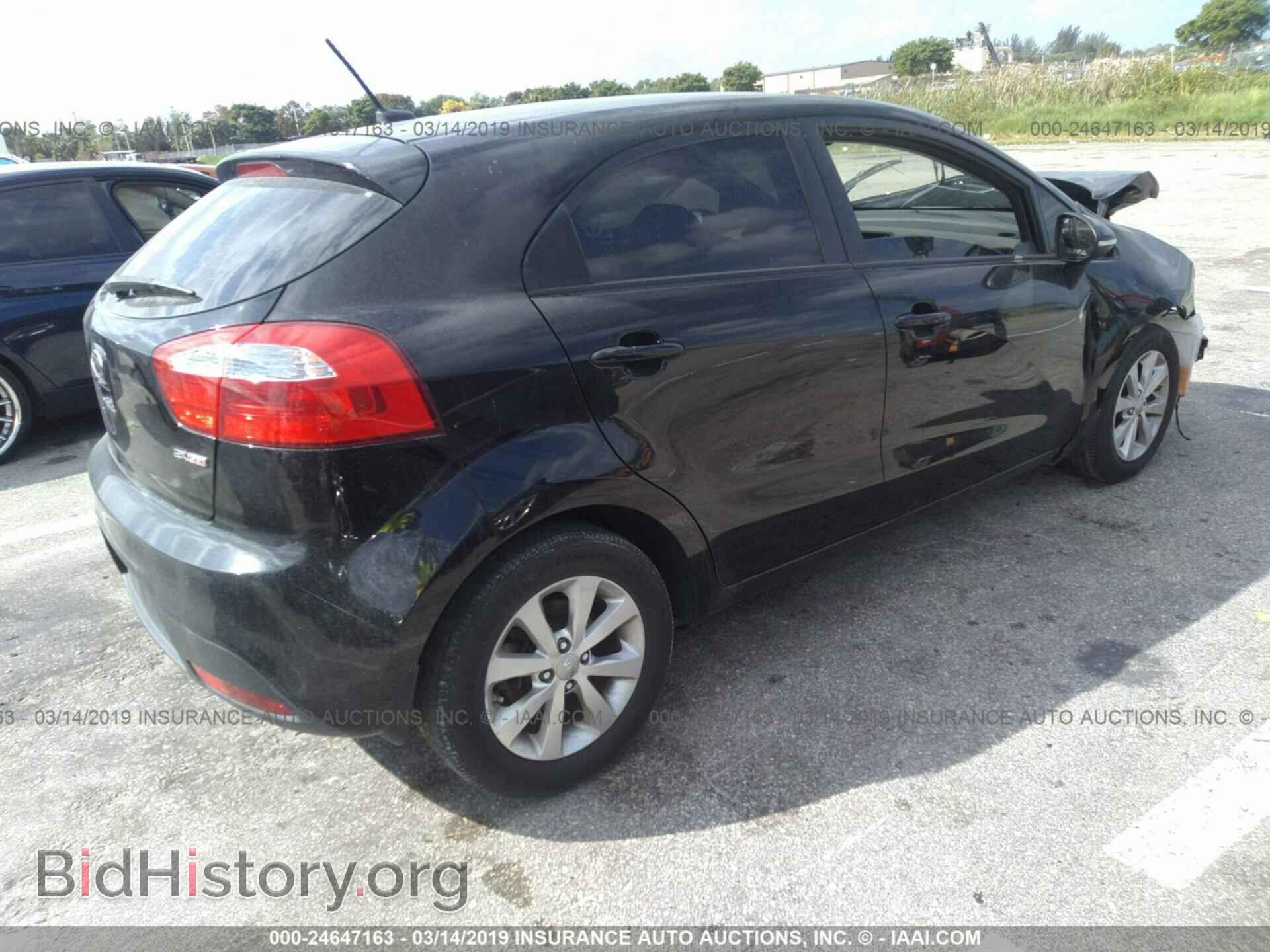 2012 KIA RIO - VIN: KNADN5A35C6021191 - Фото 4