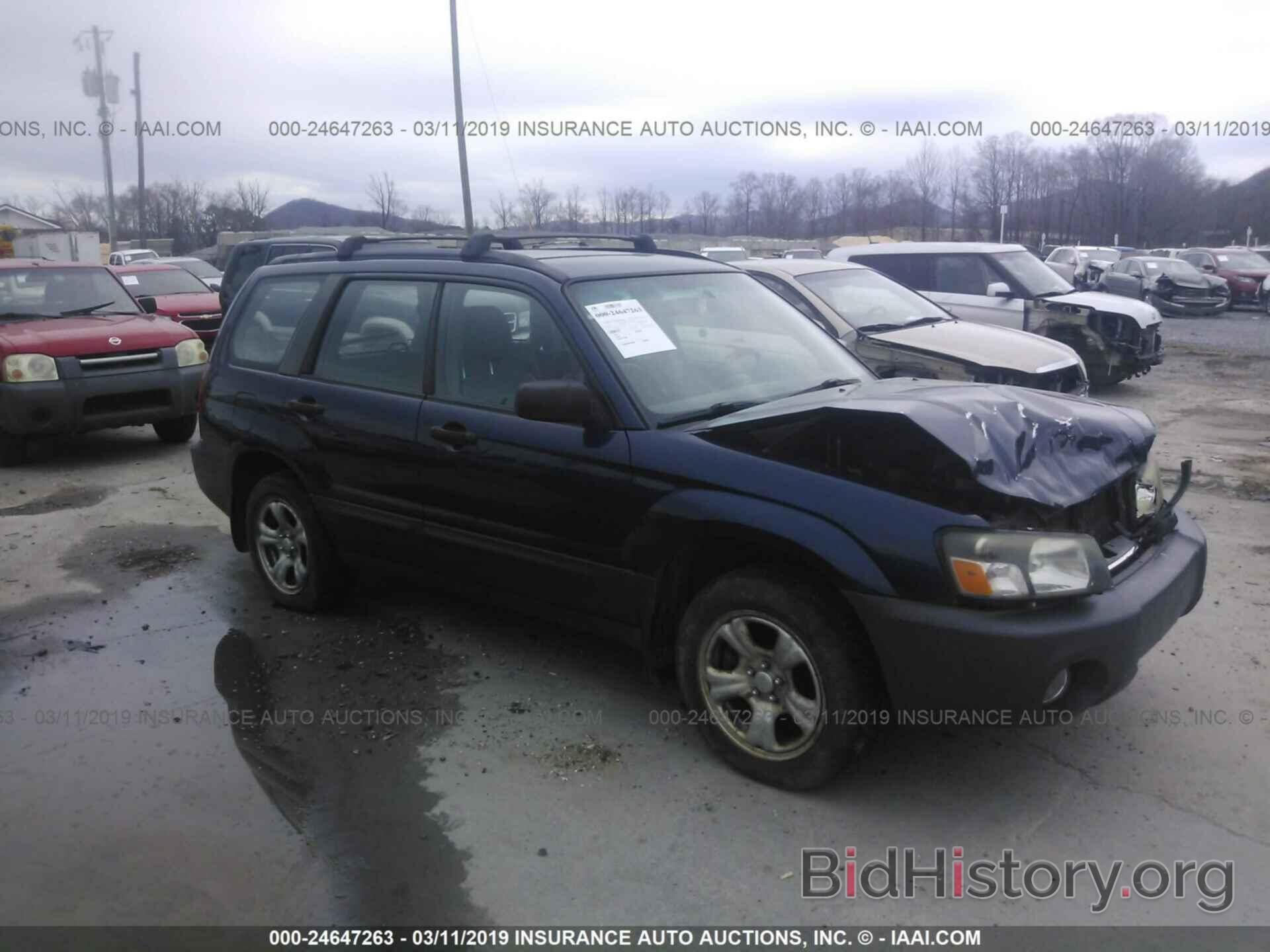 Photo JF1SG63655H747504 - SUBARU FORESTER 2005