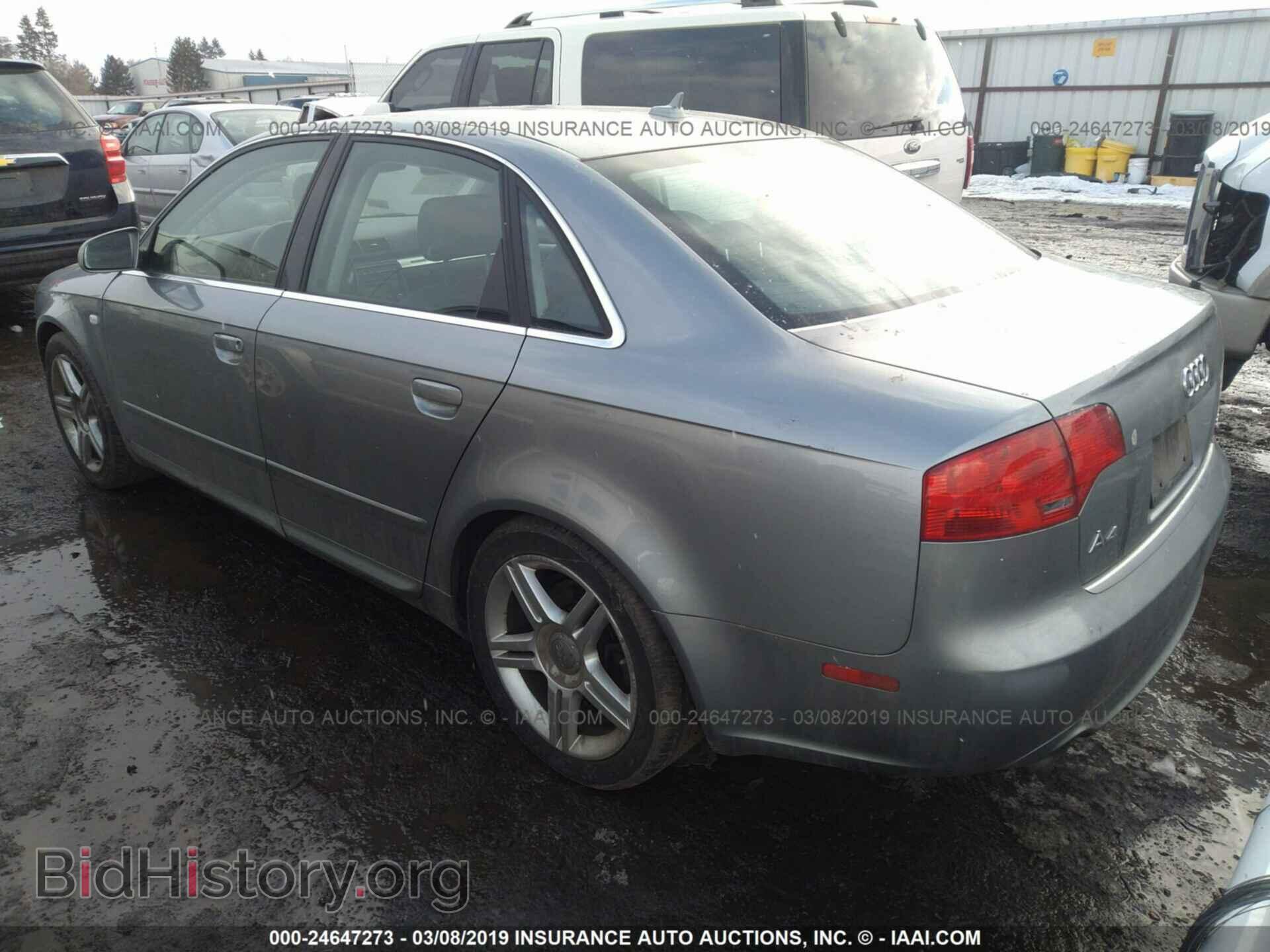 2008 AUDI A4 - VIN: WAUDF78E28A020214 - Фото 3