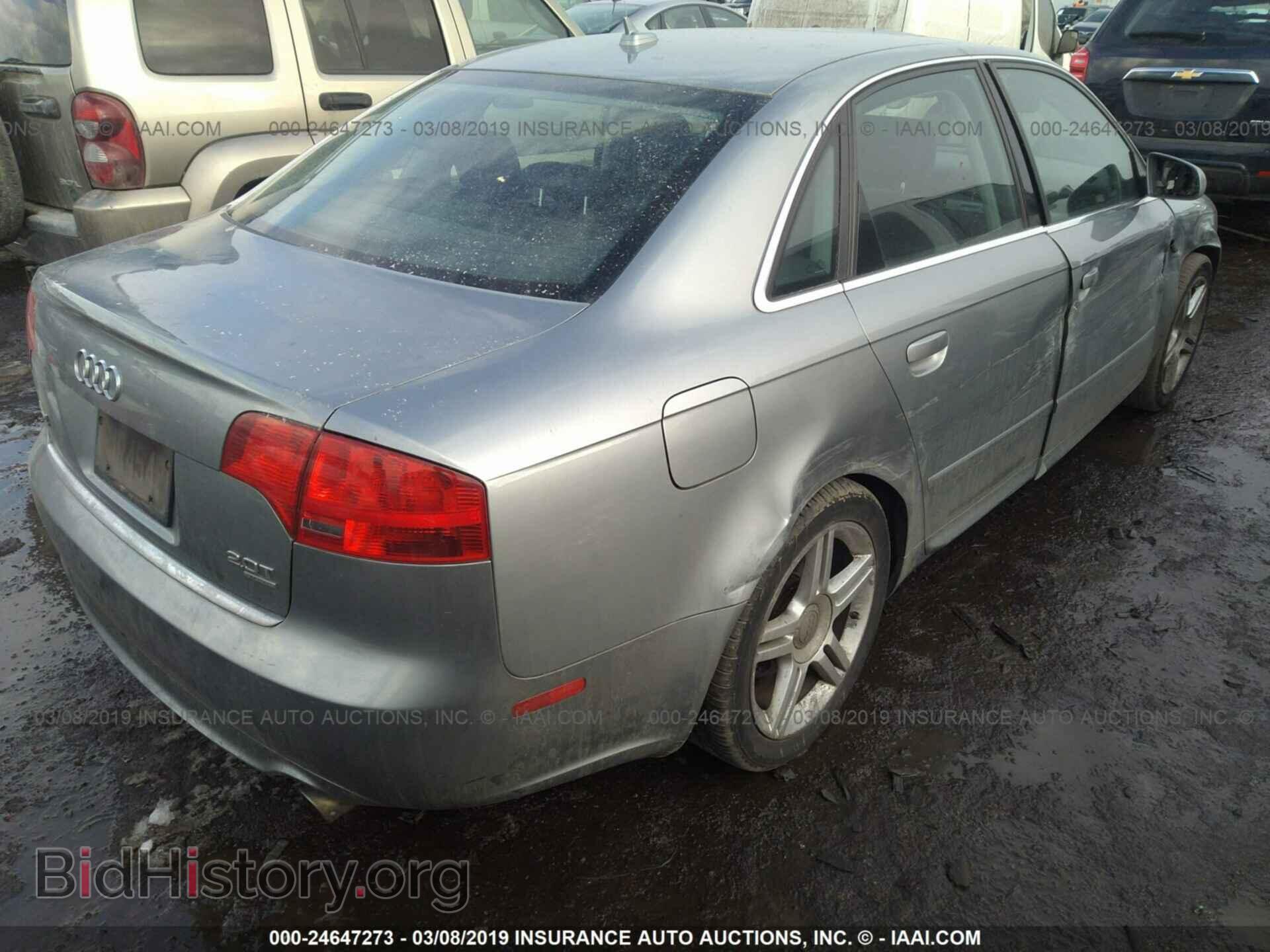 2008 AUDI A4 - VIN: WAUDF78E28A020214 - Фото 4