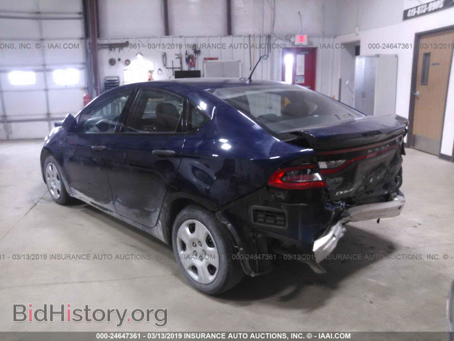 2013 DODGE DART - VIN: 1C3CDFAA1DD209956 - Фото 3