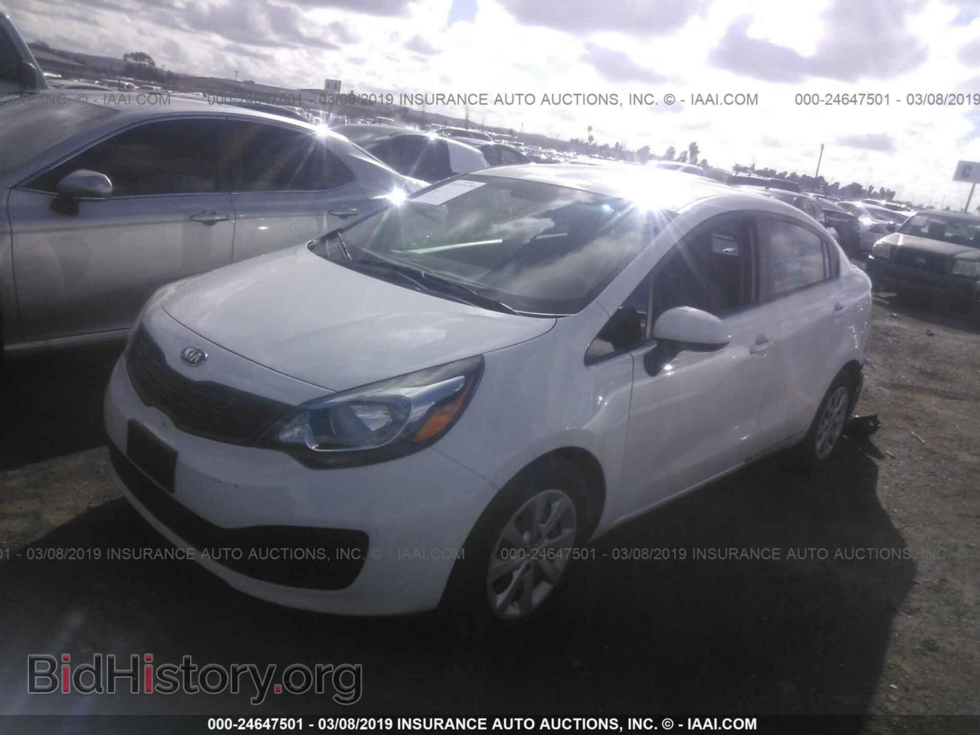 2015 KIA RIO - VIN: KNADM4A33F6529032 - Фото 2