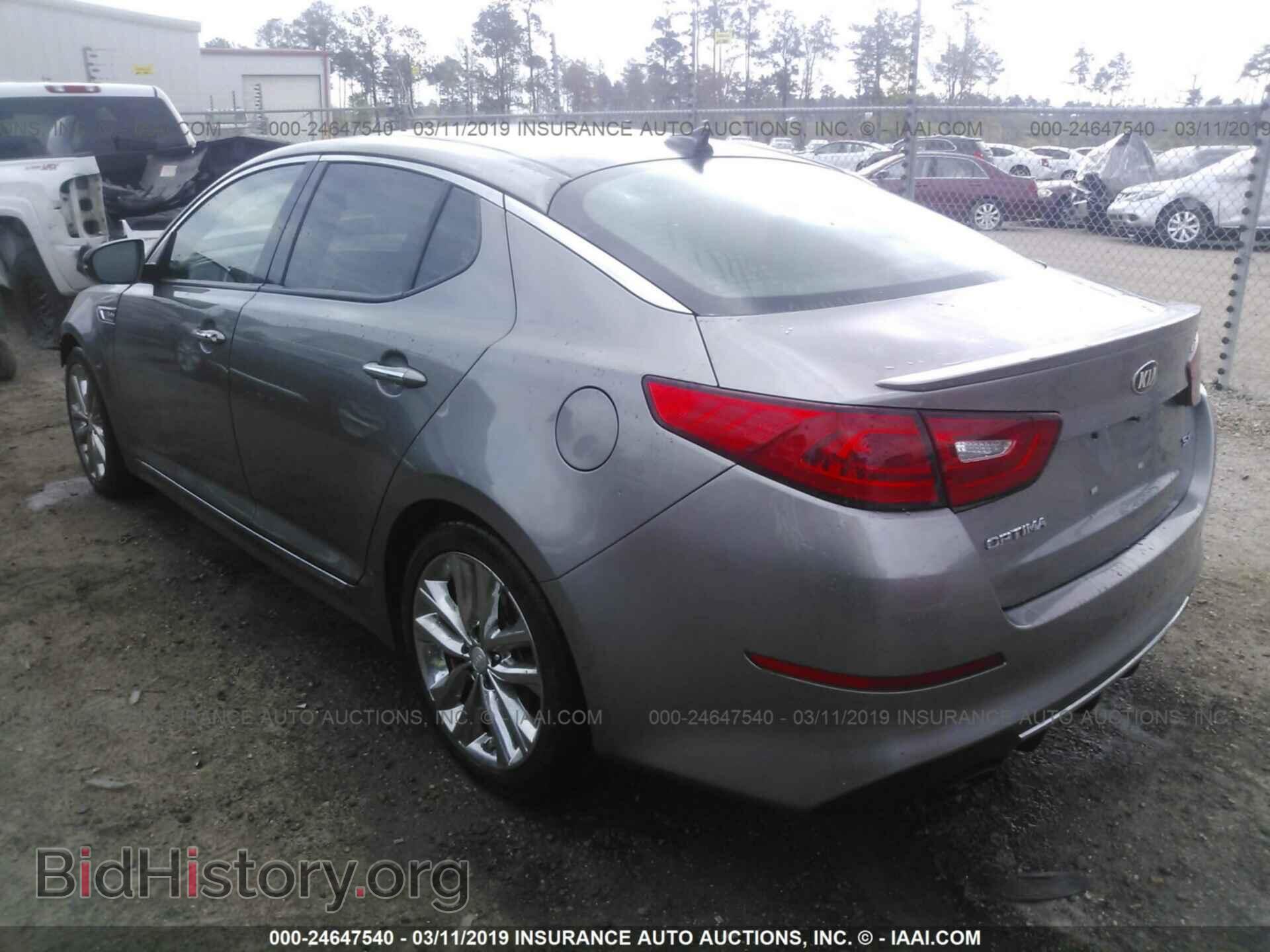 2015 KIA OPTIMA - VIN: 5XXGR4A61FG399460 - Photo 3