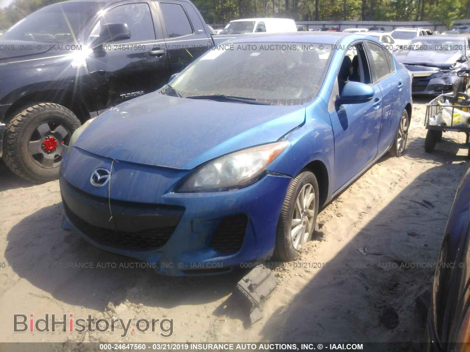 2012 MAZDA 3 - VIN: JM1BL1V71C1654595 - Photo 2
