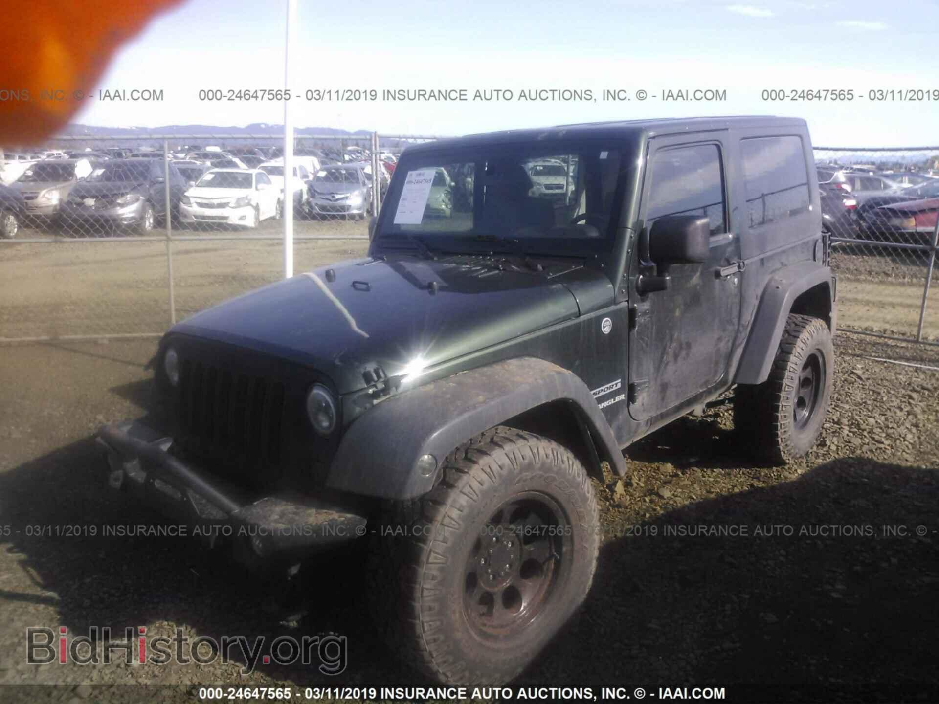 2010 JEEP WRANGLER - VIN: 1J4AA2D15AL168789 - Фото 2
