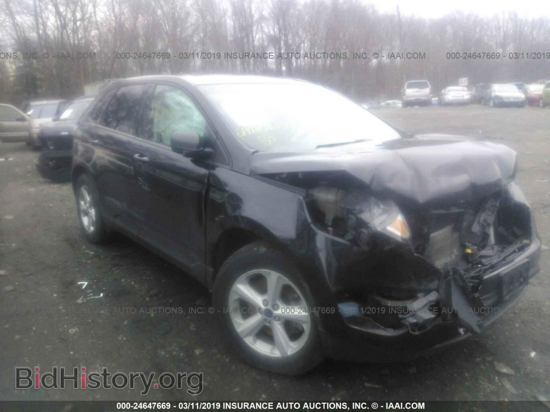 Фотография 2FMTK4G88FBC21312 - FORD EDGE 2015