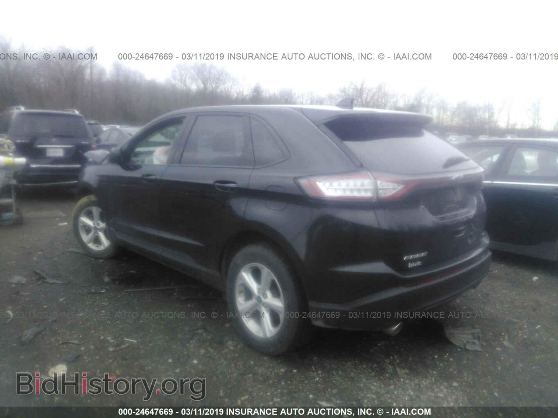 2015 FORD EDGE - VIN: 2FMTK4G88FBC21312 - Фото 3