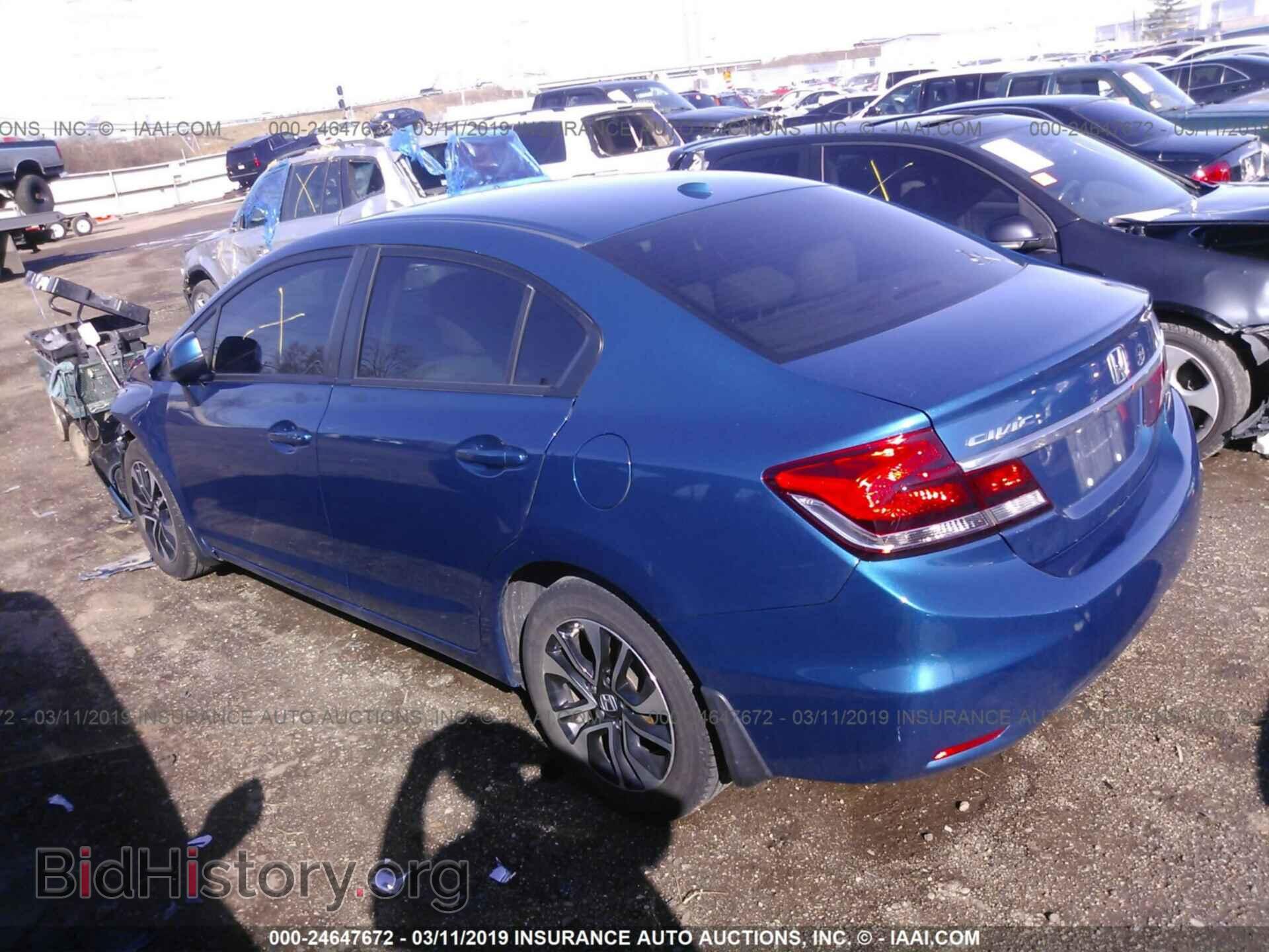 2013 HONDA CIVIC - VIN: 19XFB2F84DE087377 - Фото 3