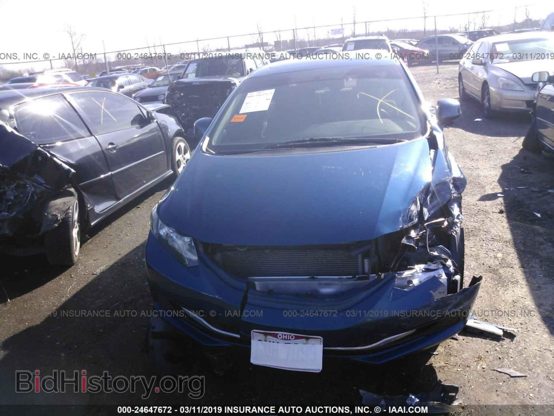2013 HONDA CIVIC - VIN: 19XFB2F84DE087377 - Фото 6