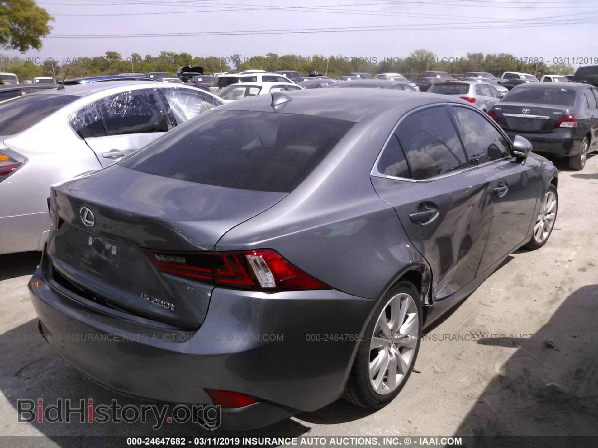 2016 LEXUS IS - VIN: JTHBA1D20G5001815 - Фото 4