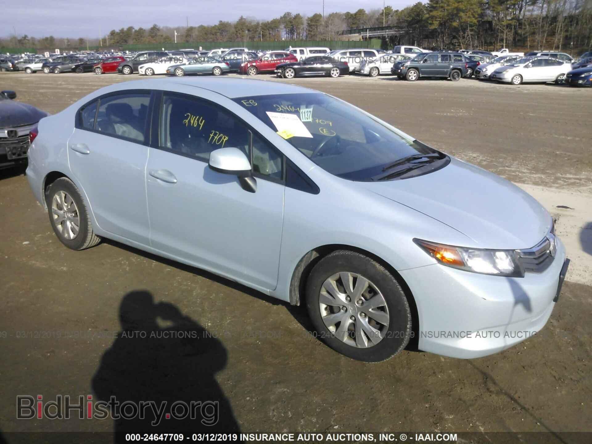 Фотография 19XFB2F59CE336714 - HONDA CIVIC 2012