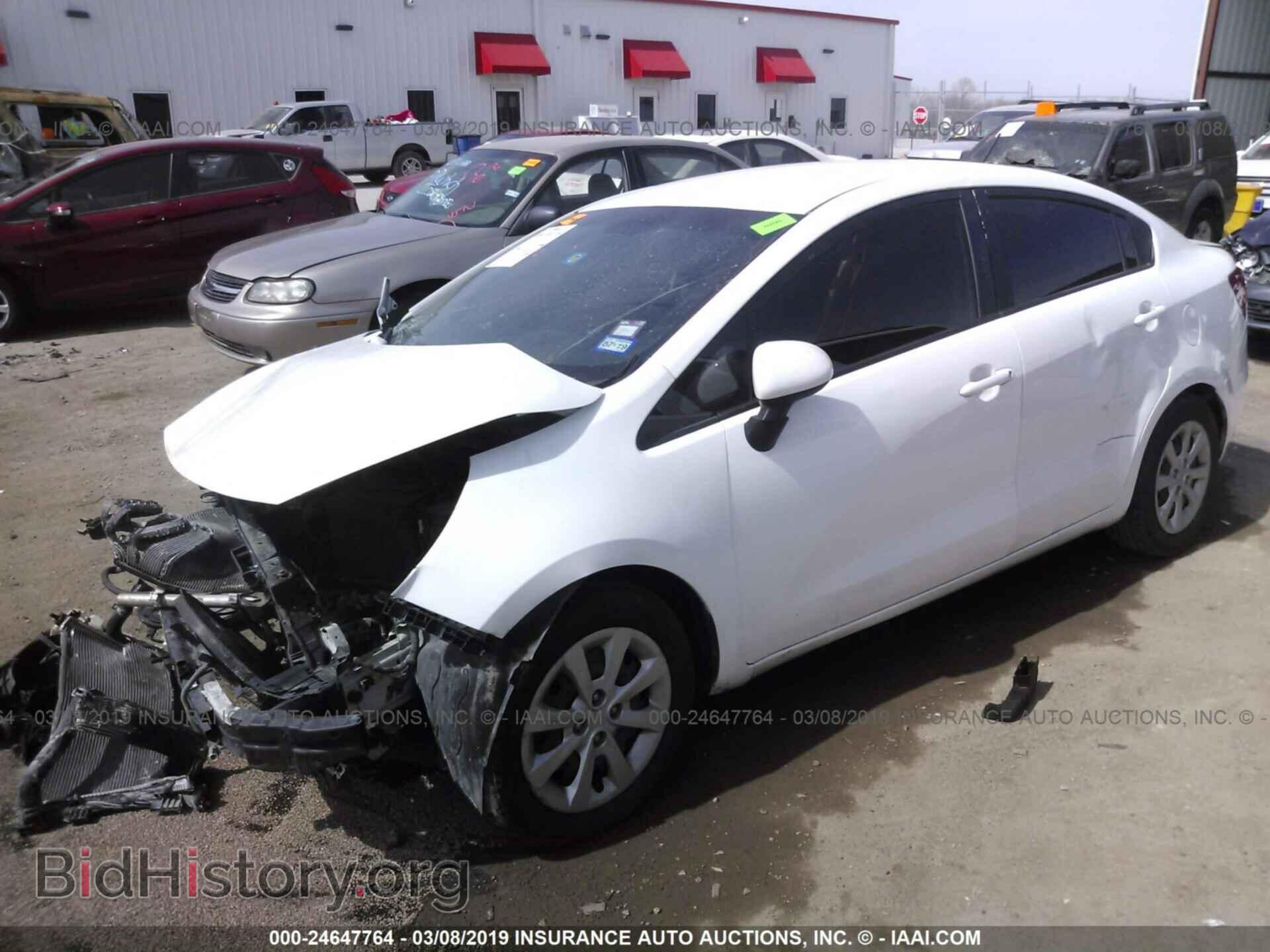 2015 KIA RIO - VIN: KNADM4A37F6424994 - Фото 2