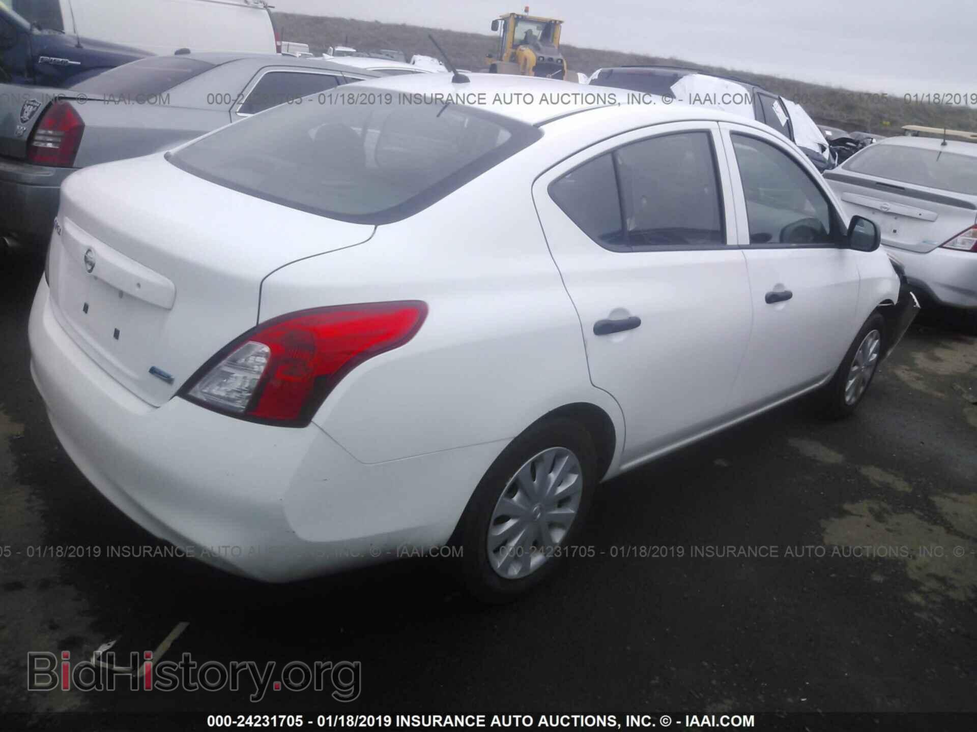 2014 NISSAN VERSA - VIN: 3N1CN7AP2EL837655 - Фото 4