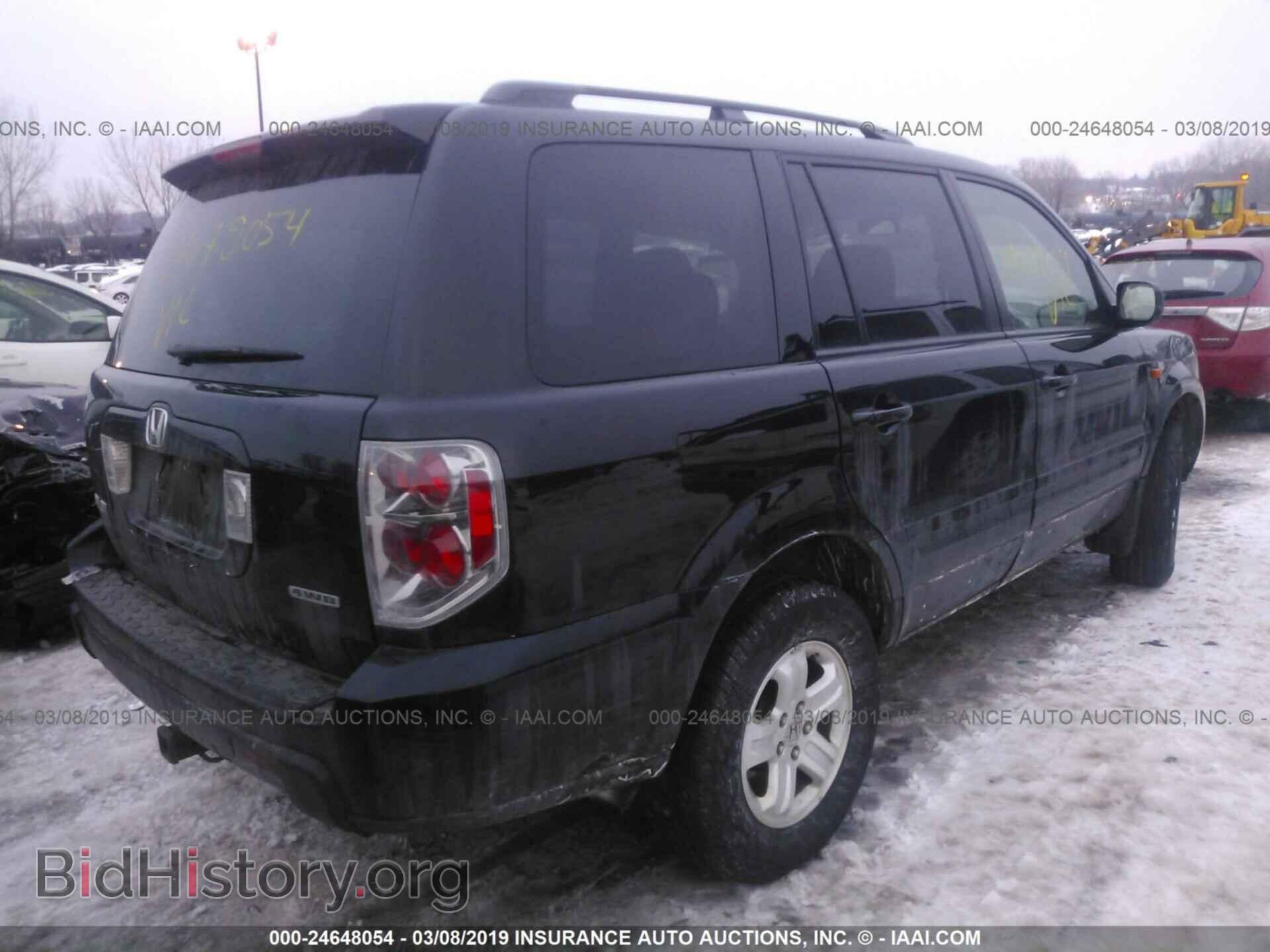 2008 HONDA PILOT - VIN: 5FNYF18258B016835 - Фото 4
