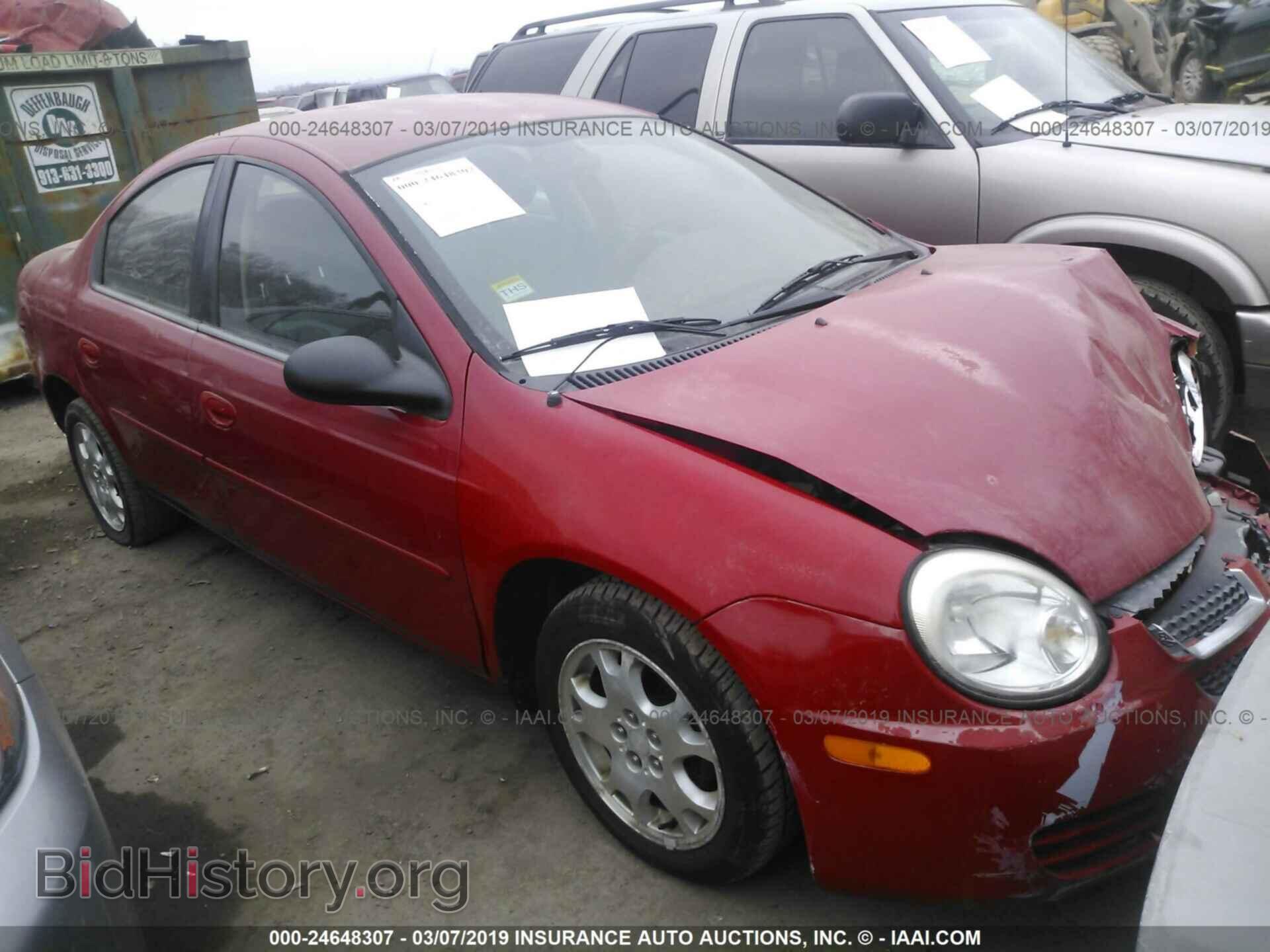 Photo 1B3ES56C24D625580 - DODGE NEON 2004