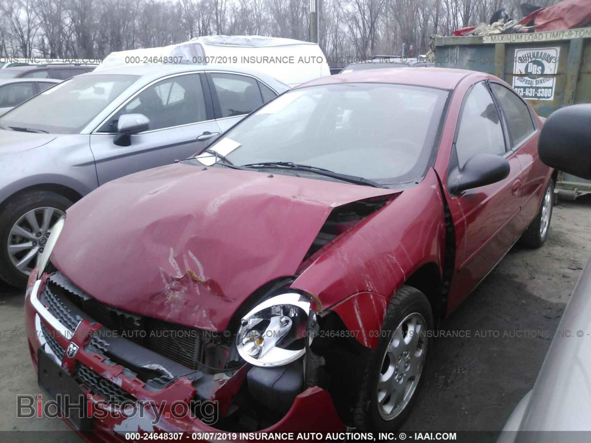 2004 DODGE NEON - VIN: 1B3ES56C24D625580 - Фото 2
