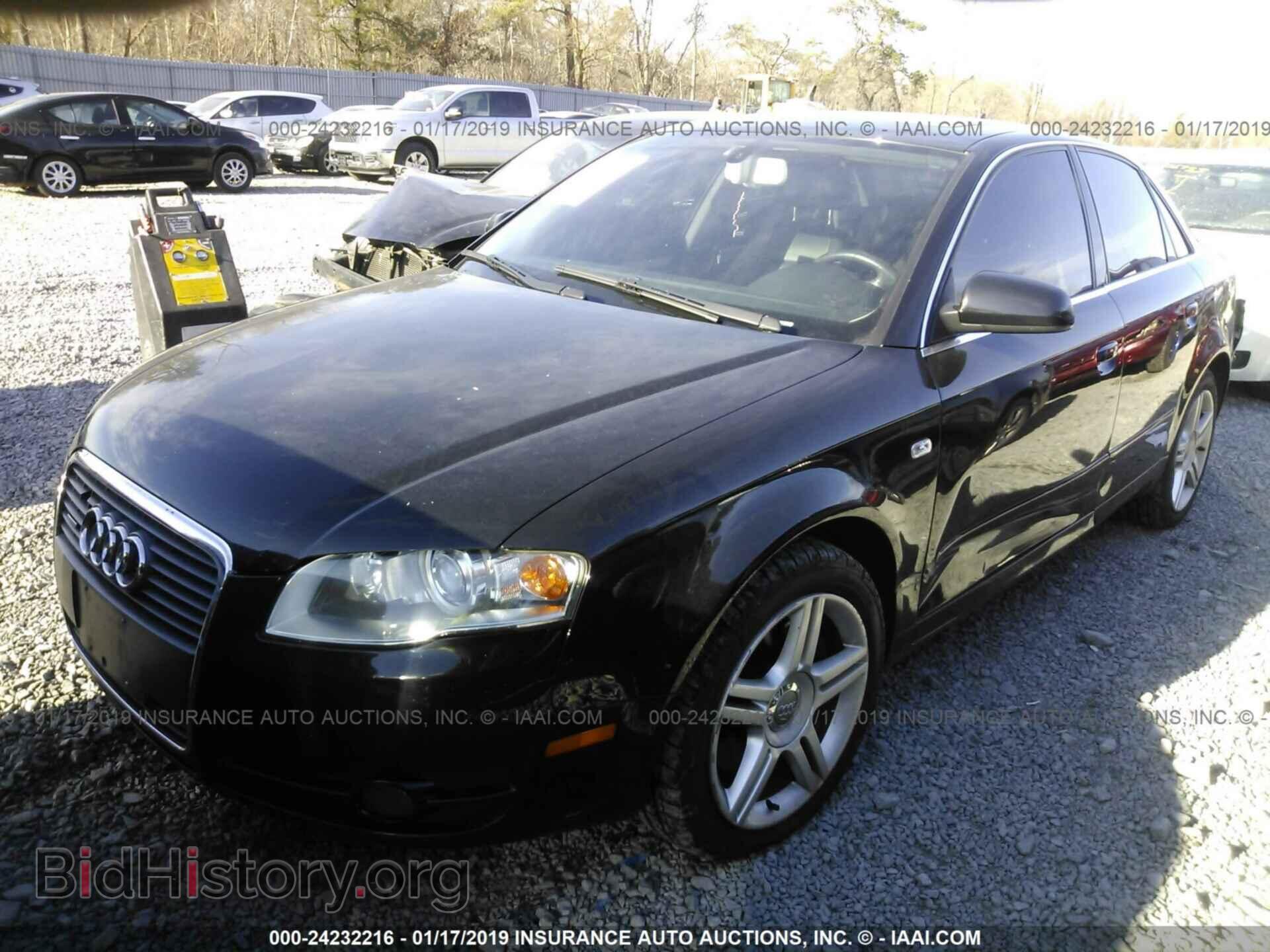 2007 AUDI A4 - VIN: WAUDF78E97A187801 - Фото 2