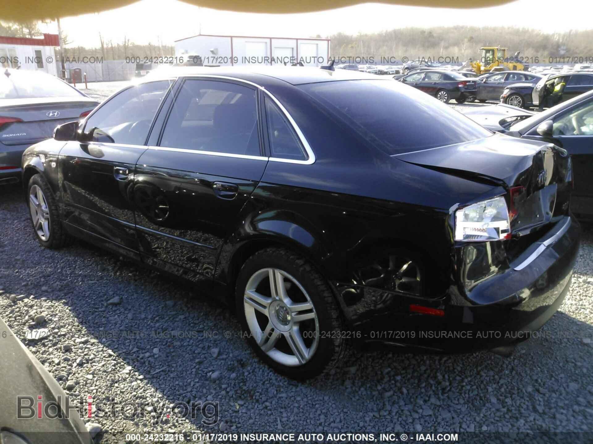 2007 AUDI A4 - VIN: WAUDF78E97A187801 - Фото 3