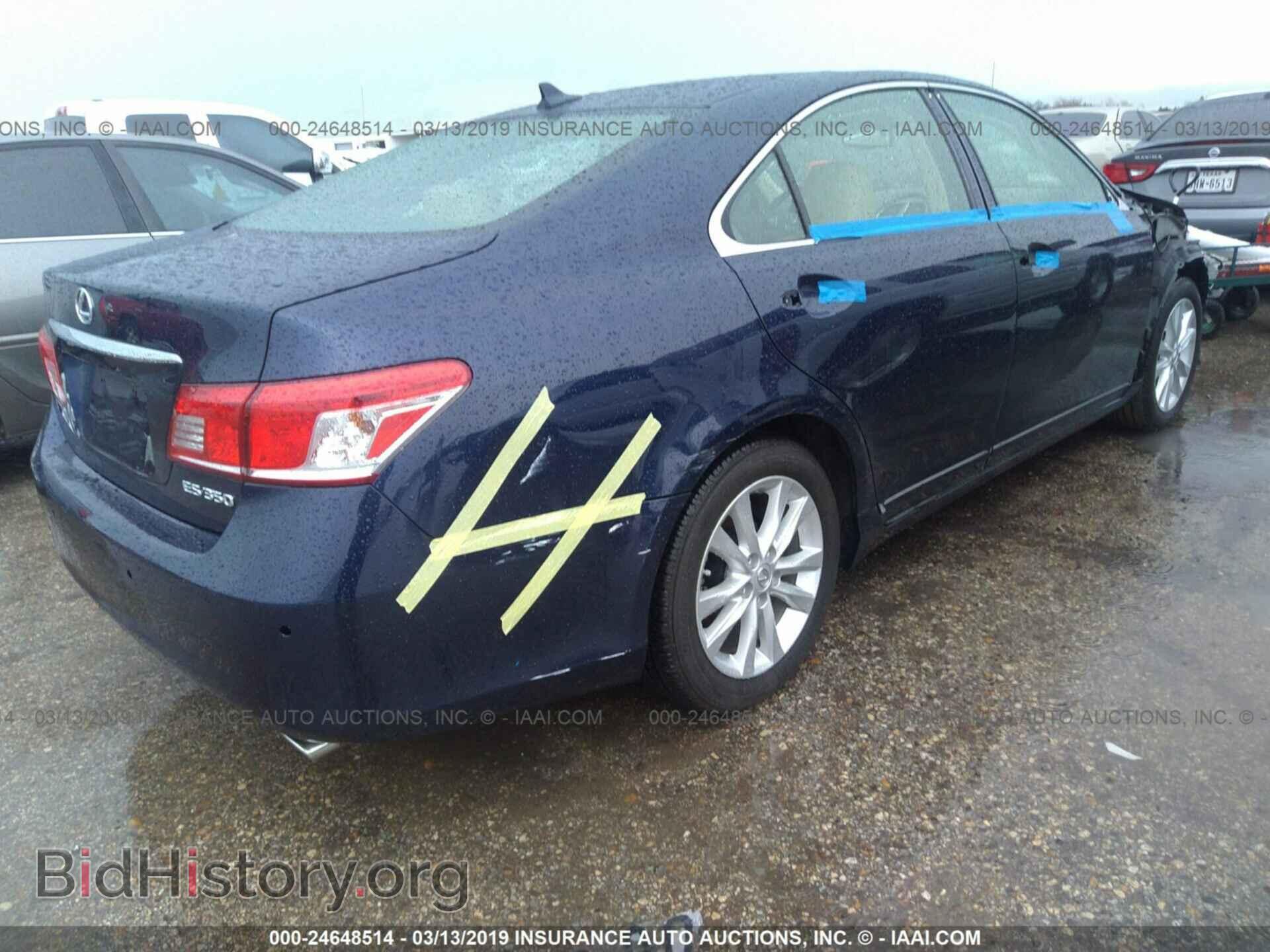 2011 LEXUS ES - VIN: JTHBK1EG7B2437692 - Photo 4