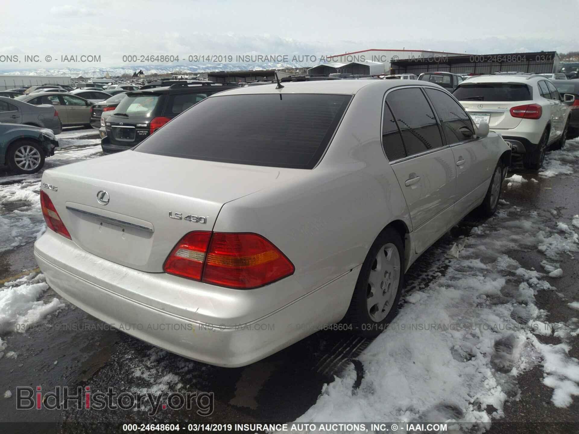 2003 LEXUS LS - VIN: JTHBN30F730112880 - Photo 4