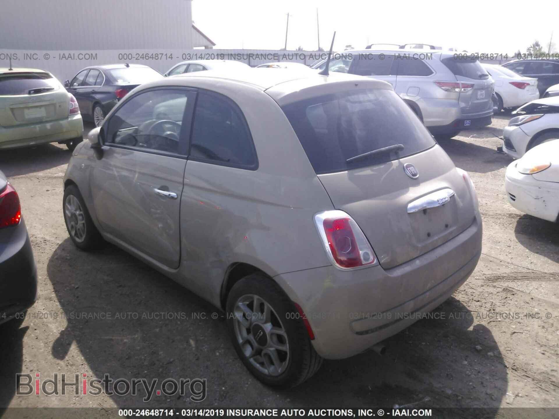 2012 FIAT 500 - VIN: 3C3CFFARXCT112893 - Фото 3