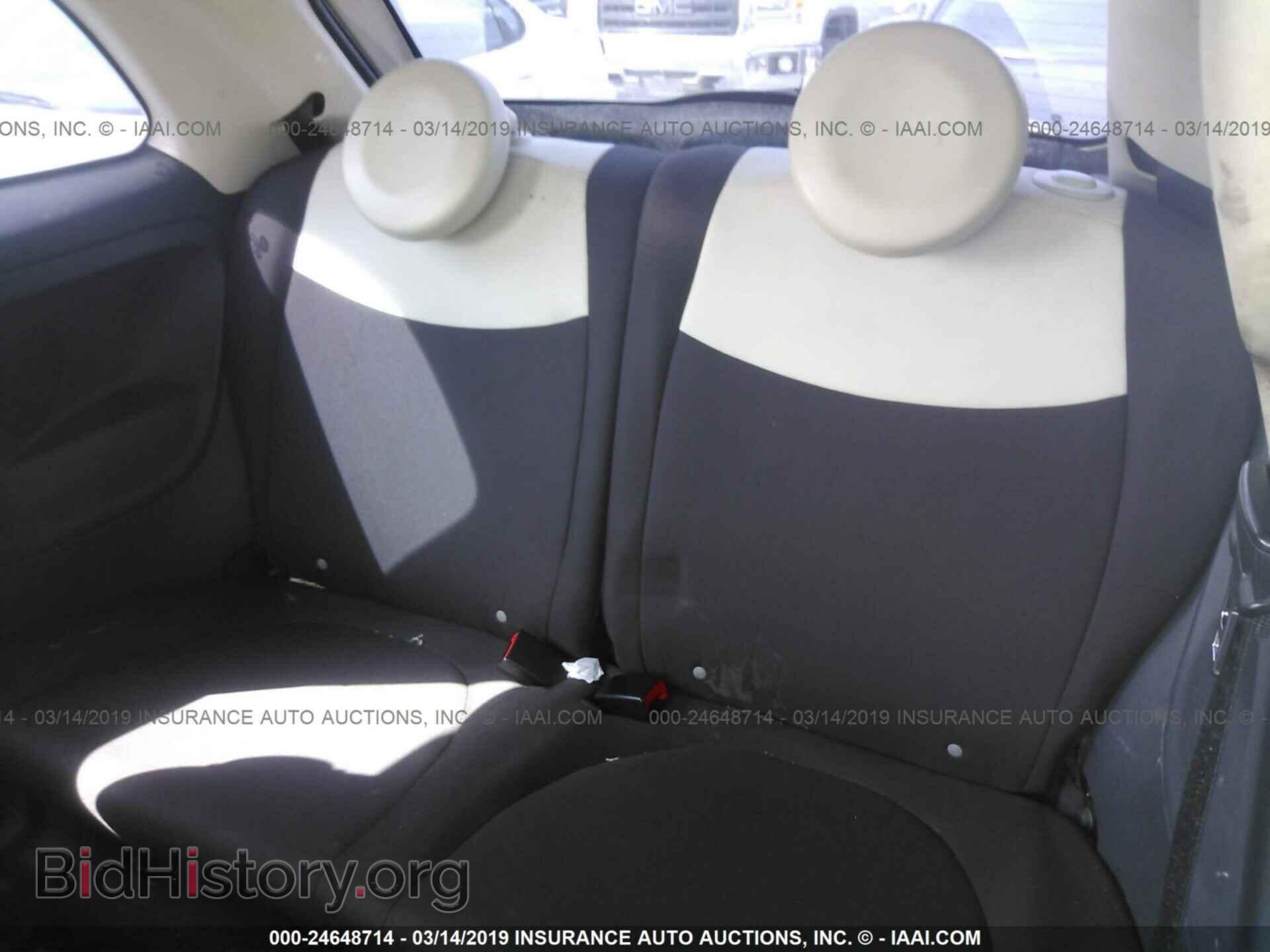 2012 FIAT 500 - VIN: 3C3CFFARXCT112893 - Фото 8