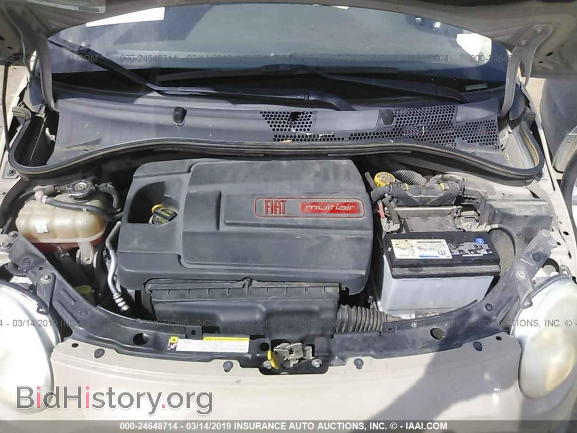 2012 FIAT 500 - VIN: 3C3CFFARXCT112893 - Фото 10