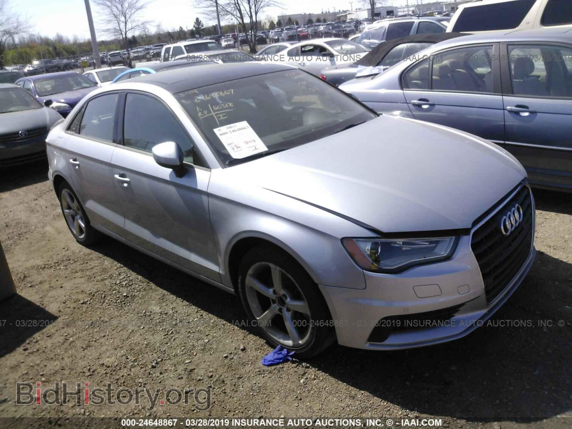 Фотография WAUA7GFF5G1019357 - AUDI A3 2016