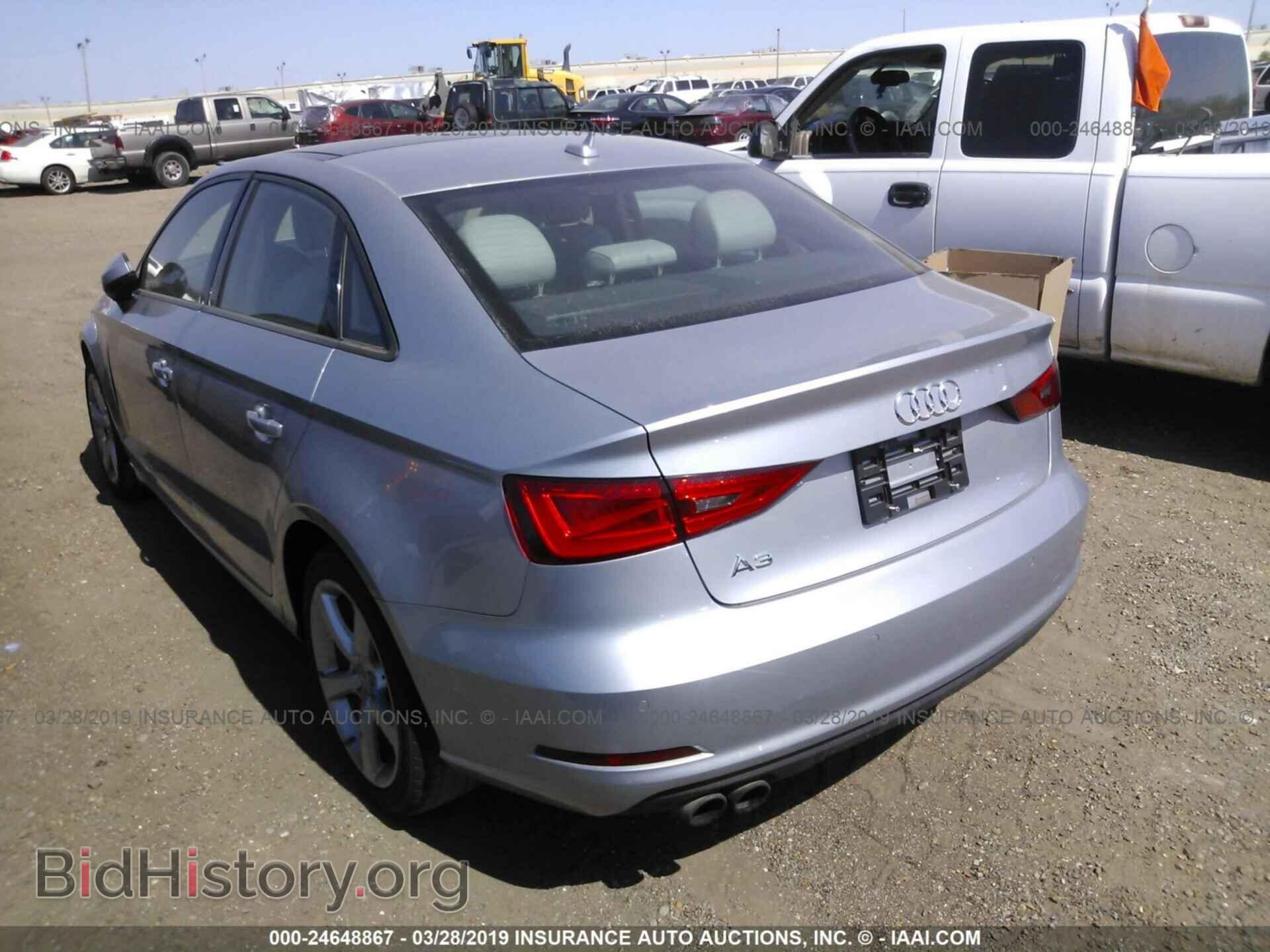 2016 AUDI A3 - VIN: WAUA7GFF5G1019357 - Фото 3