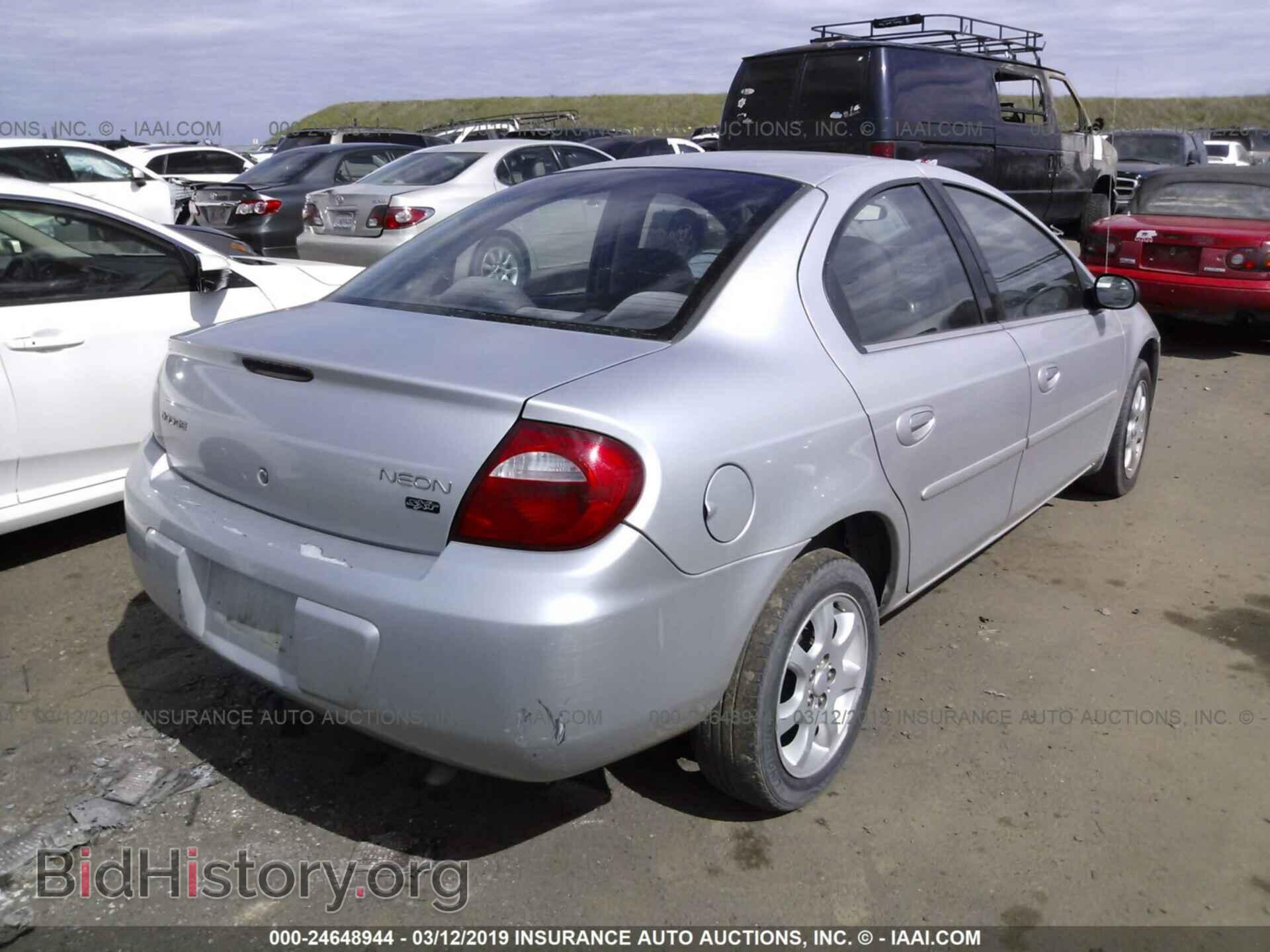 2005 DODGE NEON - VIN: 1B3ES56C05D171749 - Фото 4