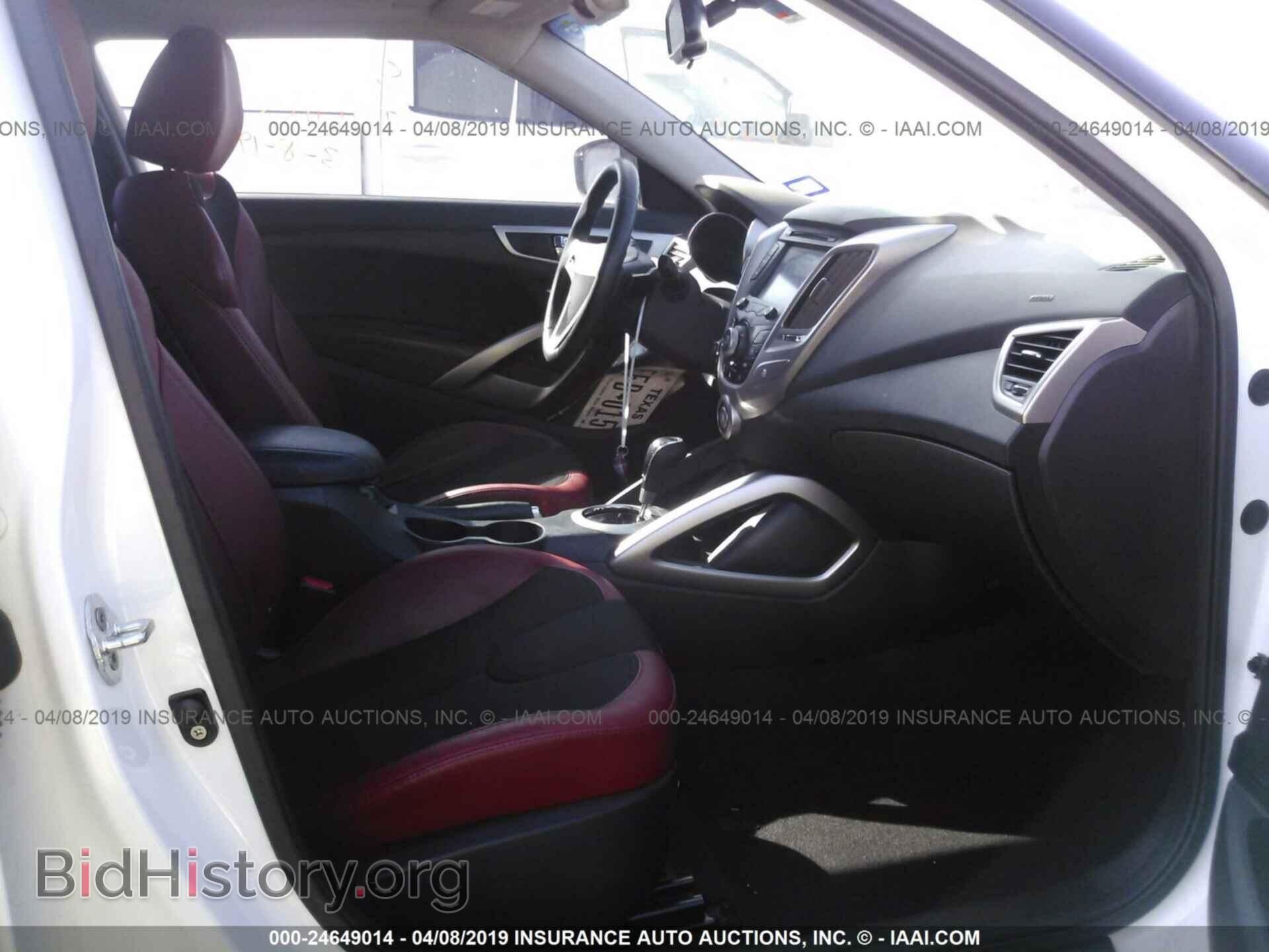 2012 HYUNDAI VELOSTER - VIN: KMHTC6AD2CU067958 - Фото 5