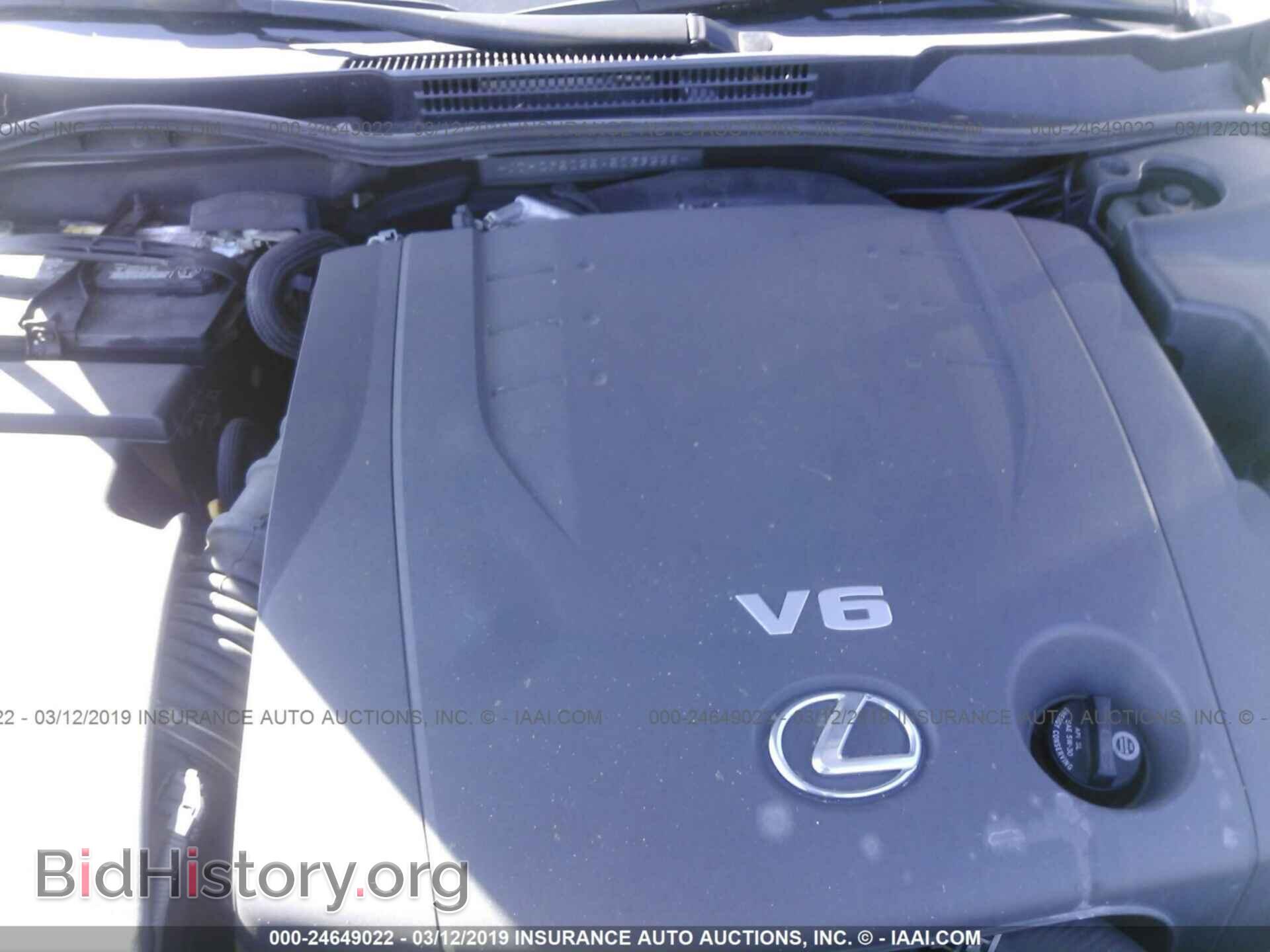 2010 LEXUS IS - VIN: JTHCF5C25A5039255 - Фото 10