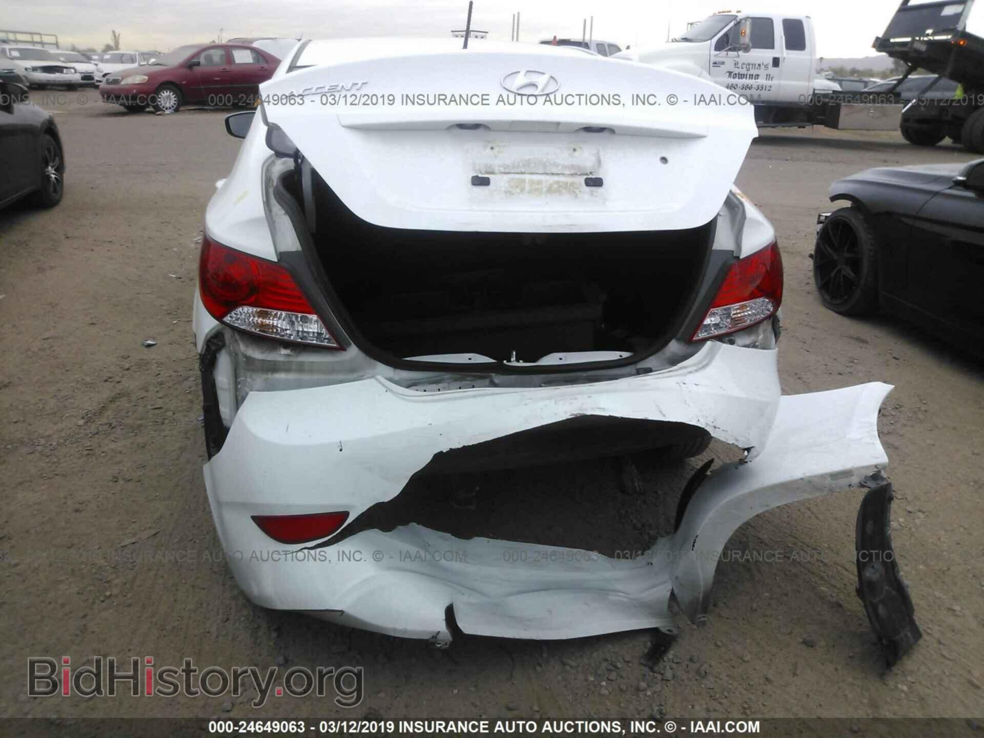 2013 HYUNDAI ACCENT - VIN: KMHCT4AE3DU452069 - Фото 6