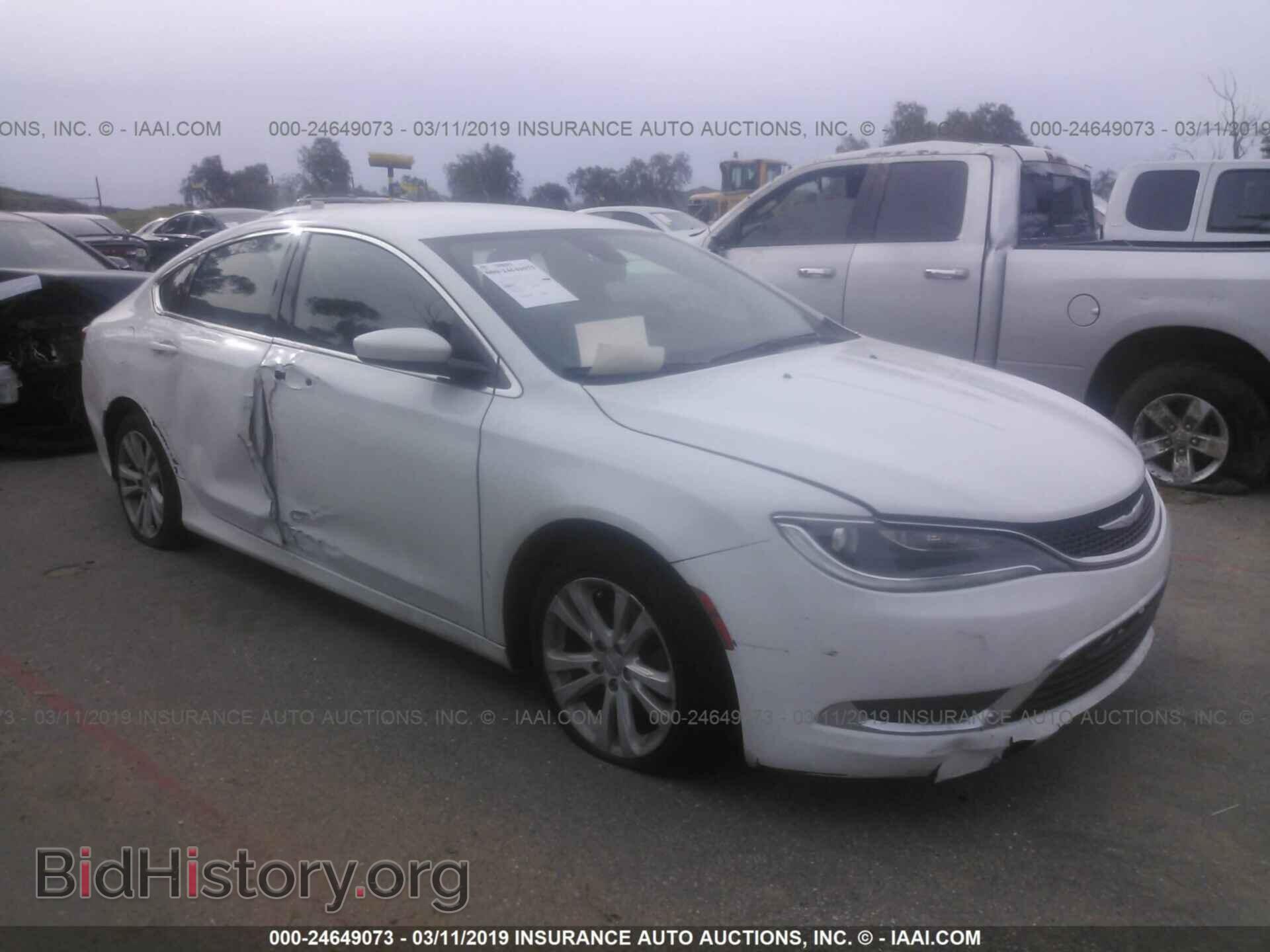 Photo 1C3CCCAB1GN163862 - CHRYSLER 200 2016