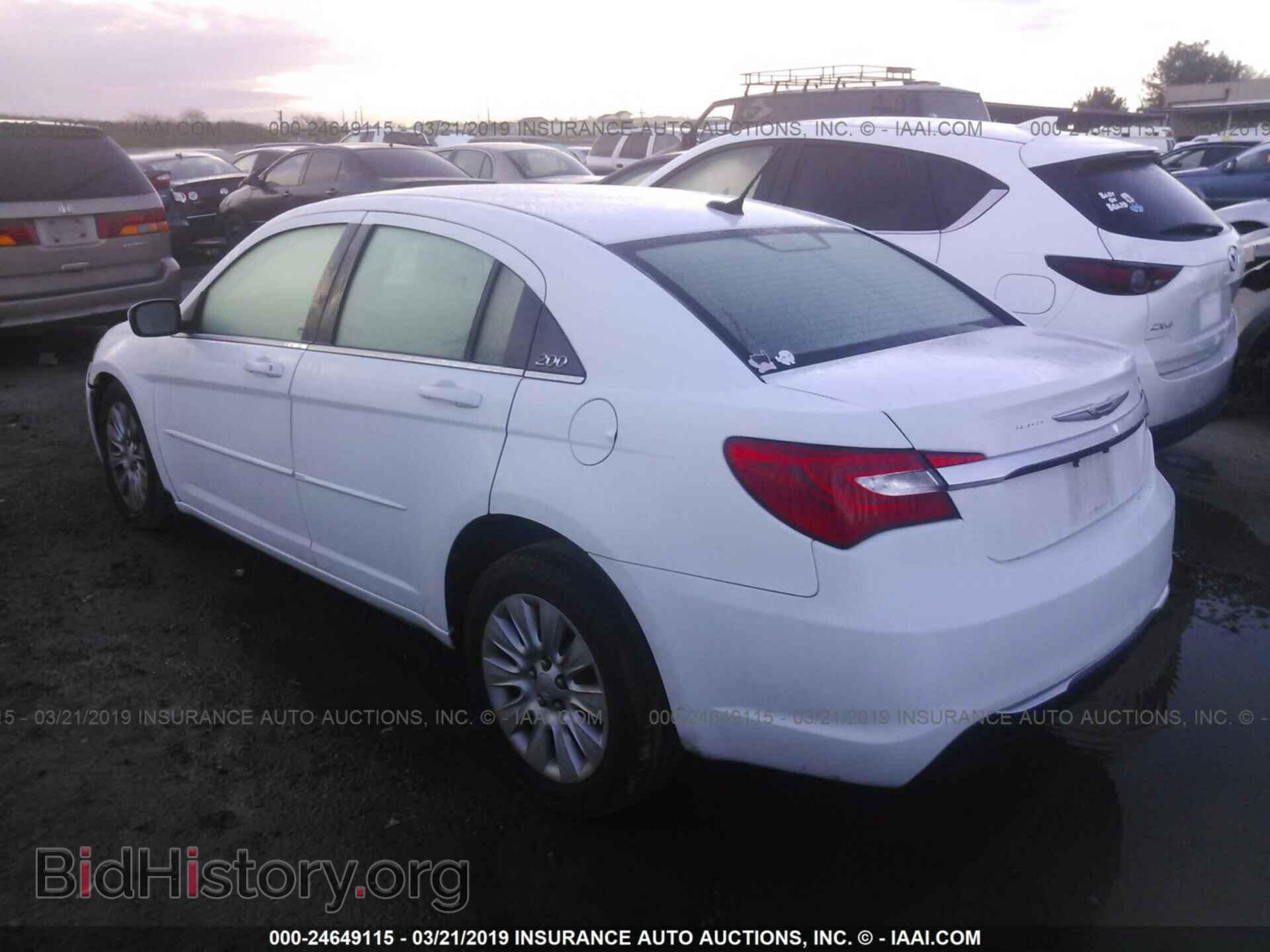 2012 CHRYSLER 200 - VIN: 1C3CCBAB7CN203107 - Фото 3