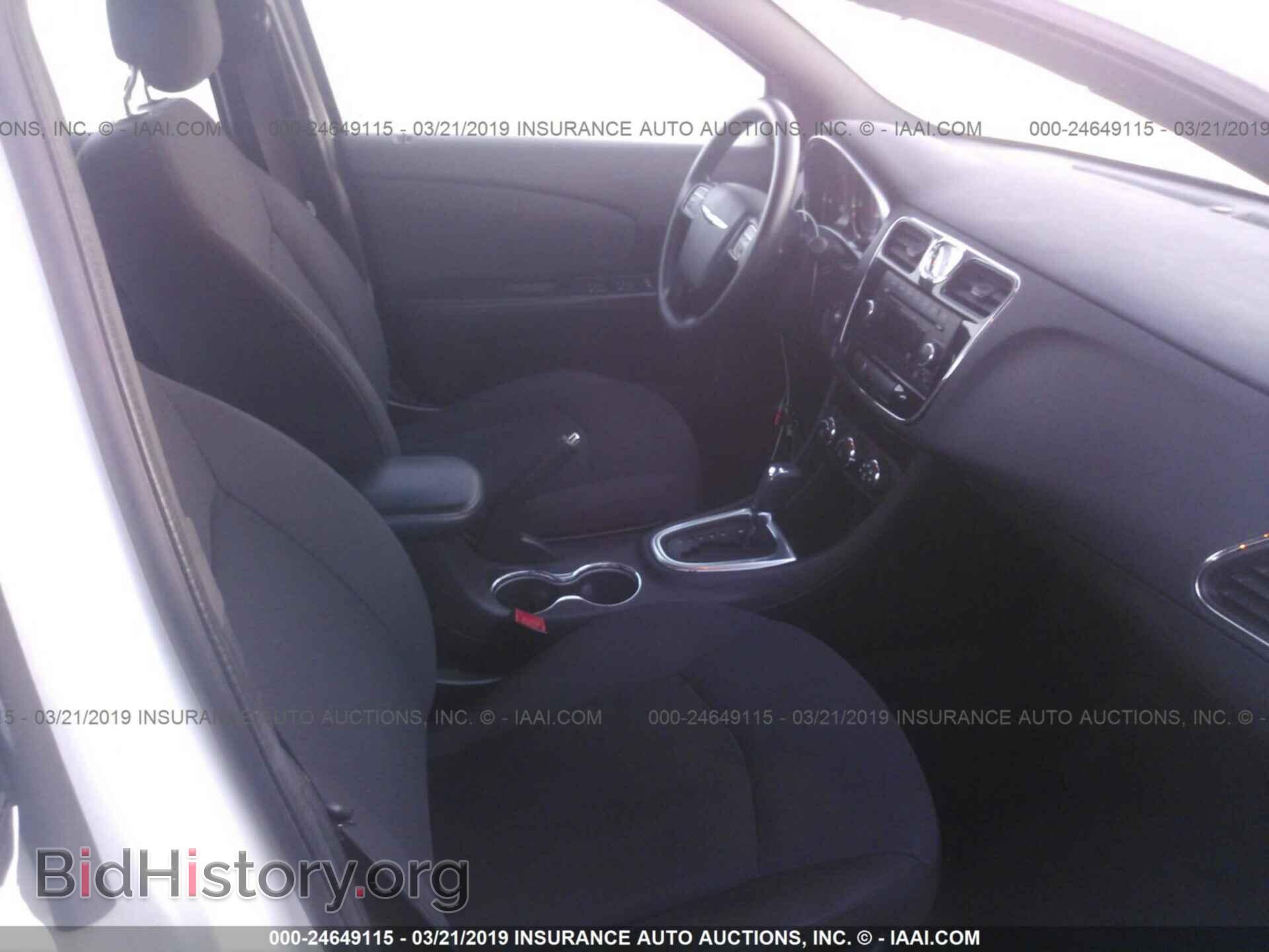 2012 CHRYSLER 200 - VIN: 1C3CCBAB7CN203107 - Фото 5
