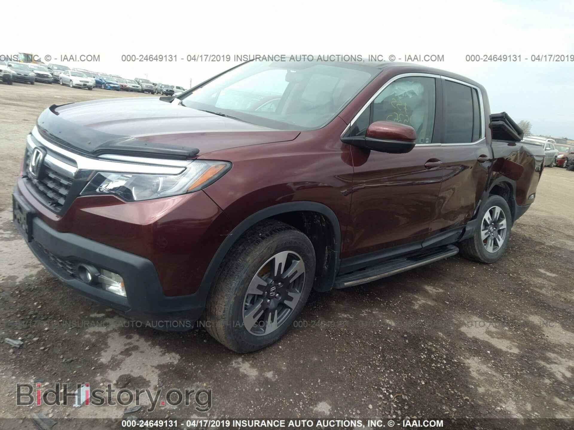 2017 HONDA RIDGELINE - VIN: 5FPYK3F66HB030974 - Фото 2