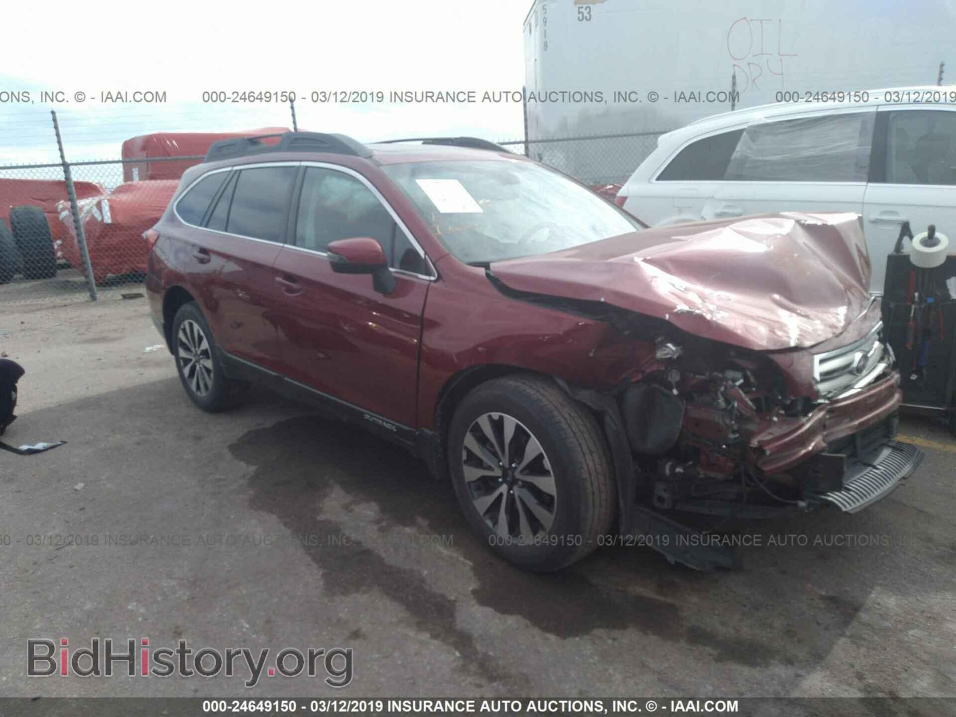 Photo 4S4BSBNC8G3206821 - SUBARU OUTBACK 2016