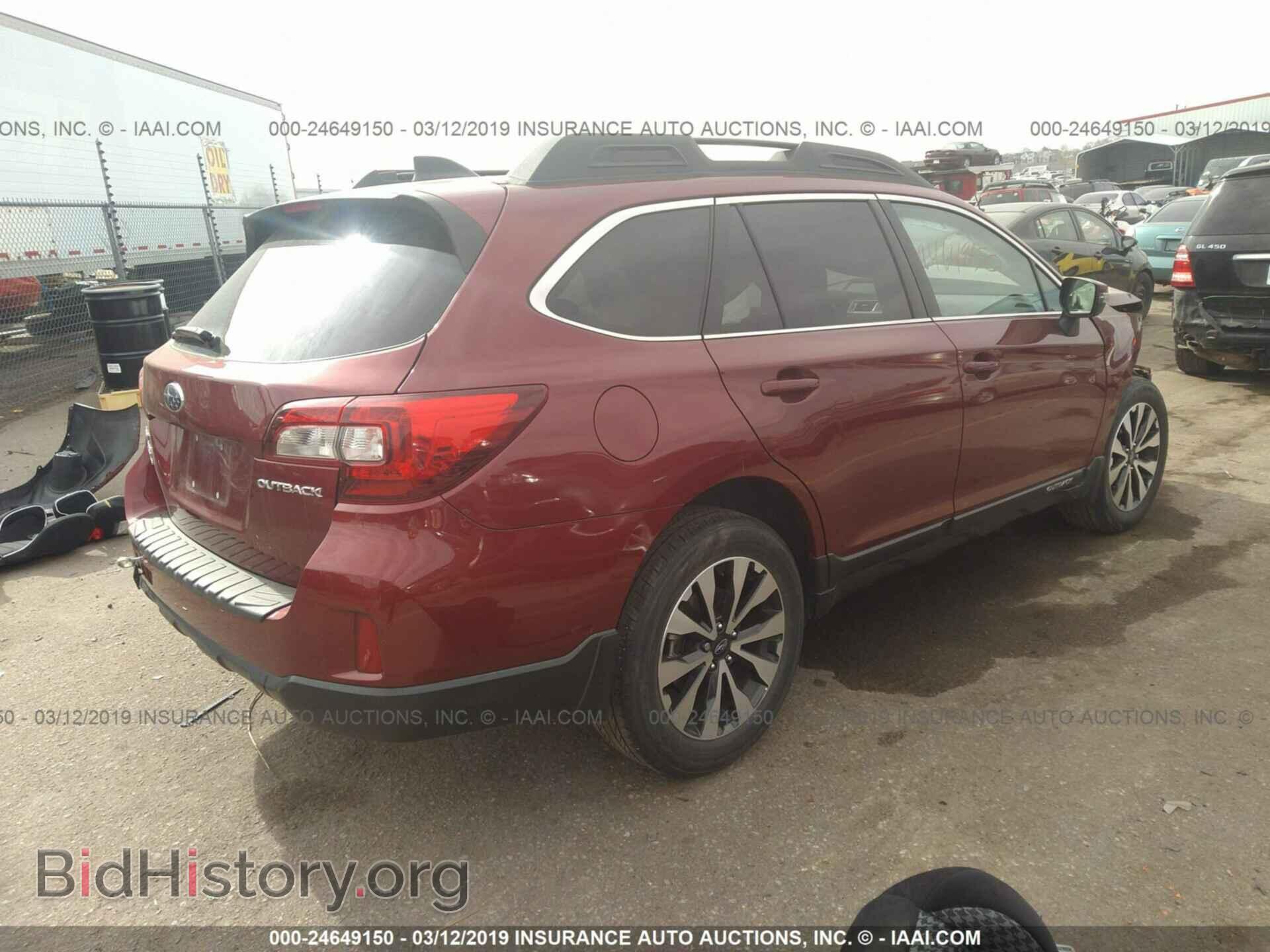 2016 SUBARU OUTBACK - VIN: 4S4BSBNC8G3206821 - Фото 4