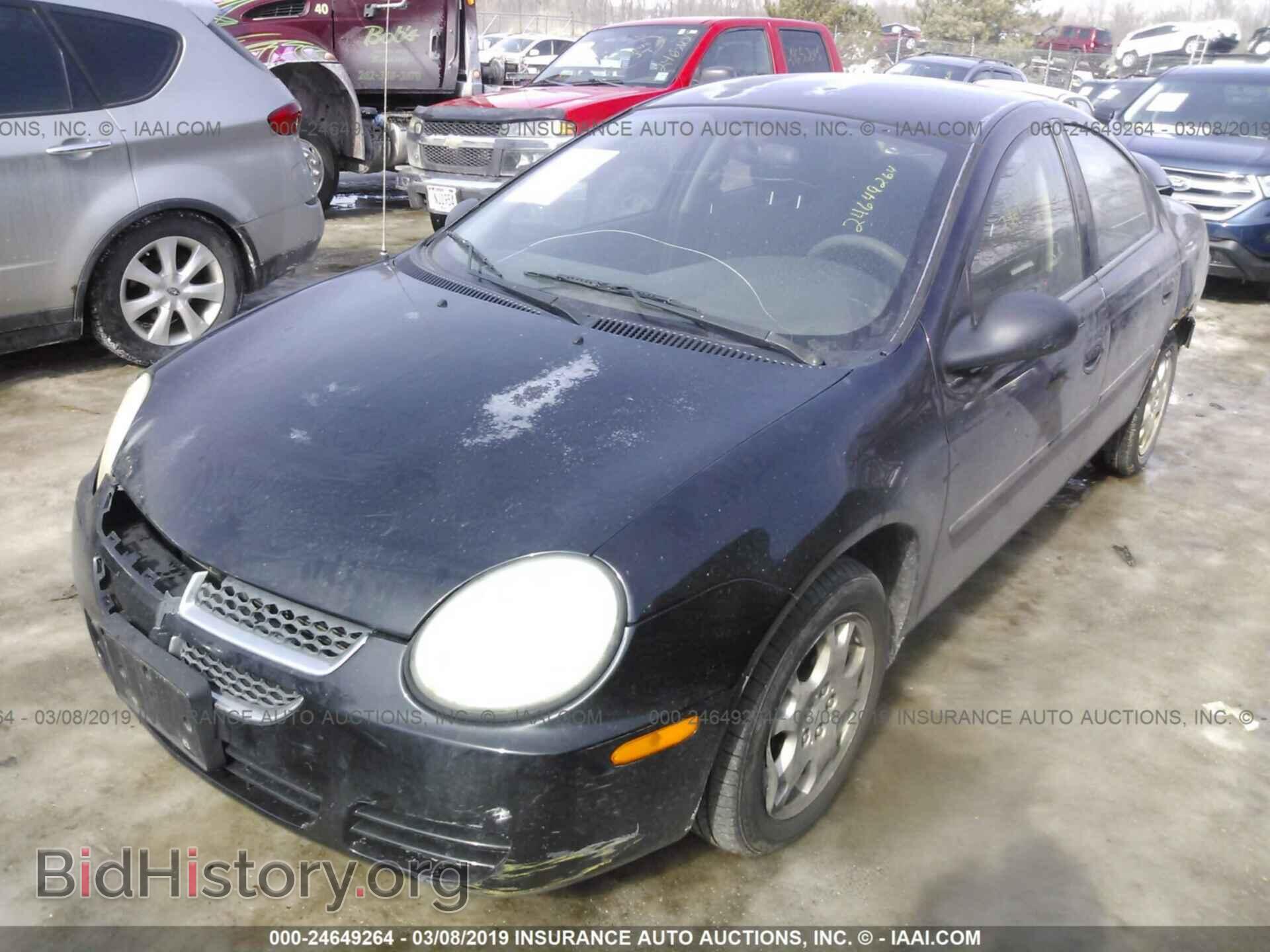 2005 DODGE NEON - VIN: 1B3ES56C35D209359 - Фото 2