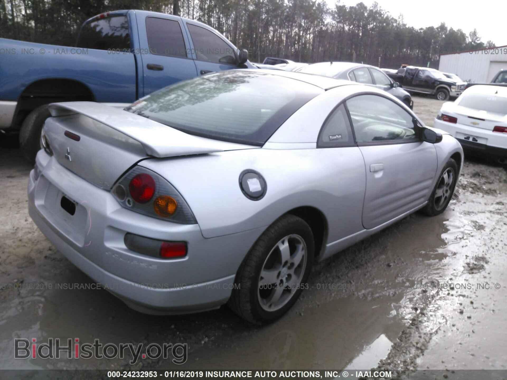 2003 MITSUBISHI ECLIPSE - VIN: 4A3AC44G63E084291 - Фото 4