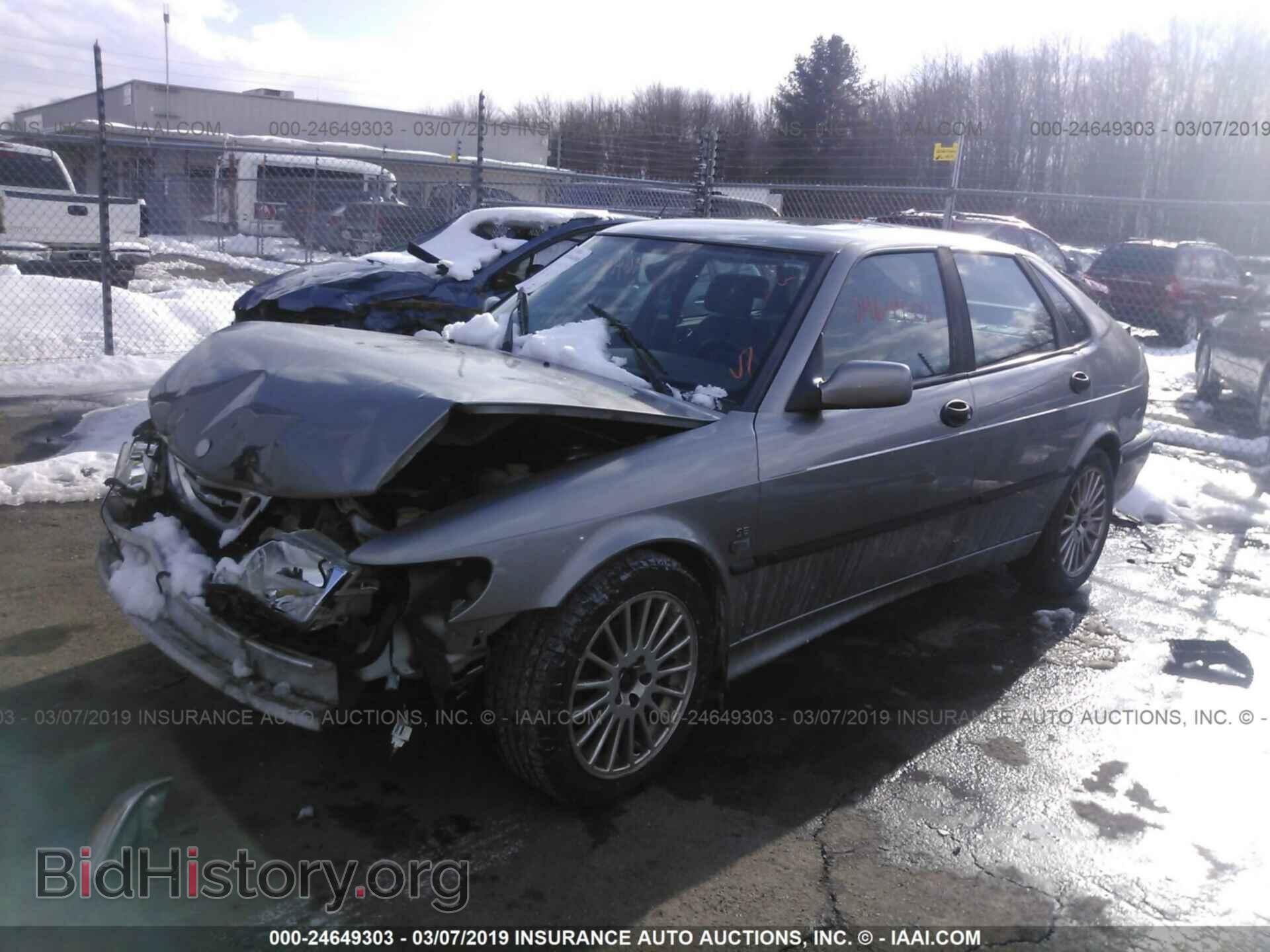 2002 SAAB 9-3 - VIN: YS3DF55K627016407 - Фото 2
