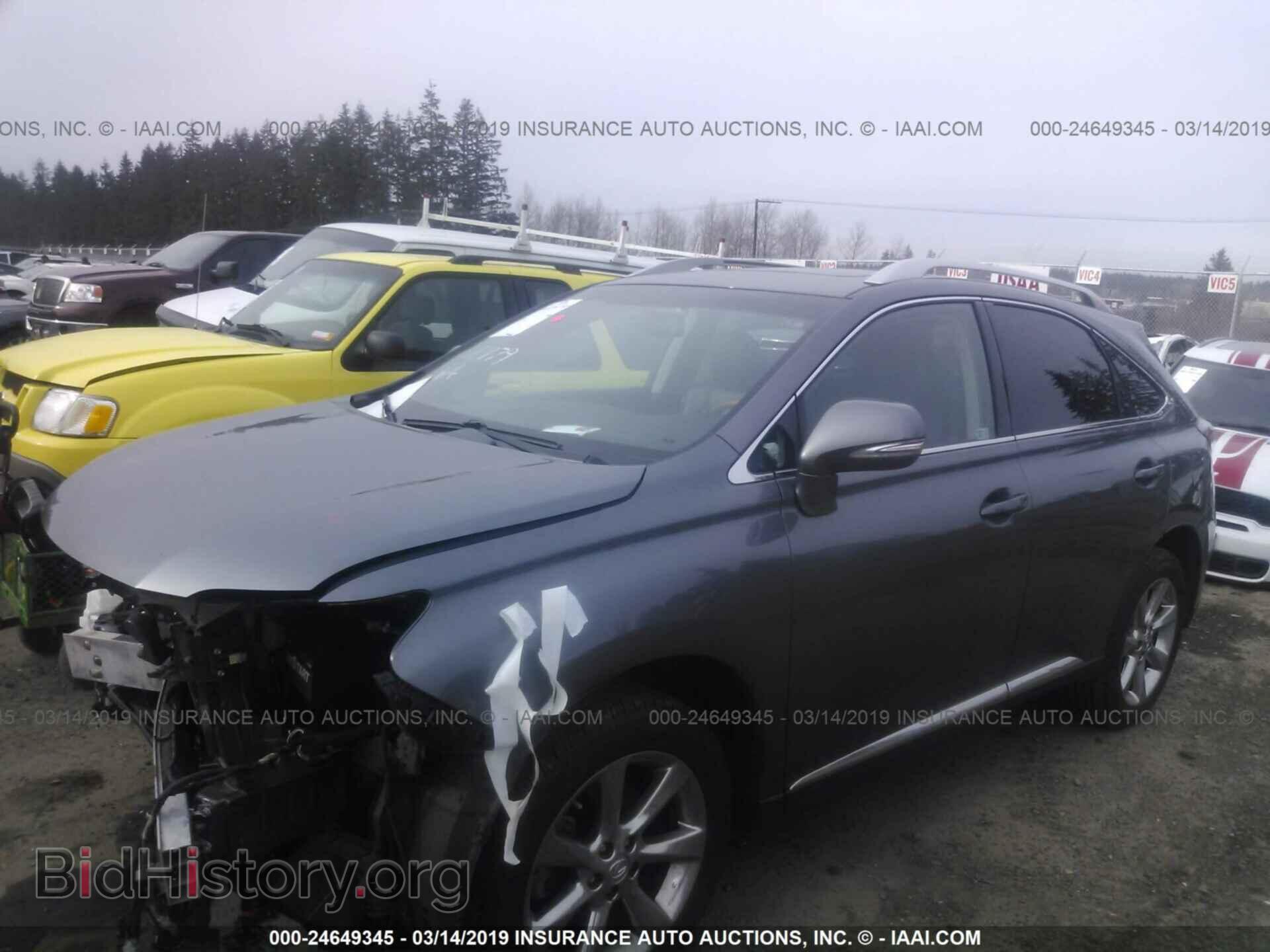 2012 LEXUS RX - VIN: 2T2BK1BA8CC138129 - Фото 2