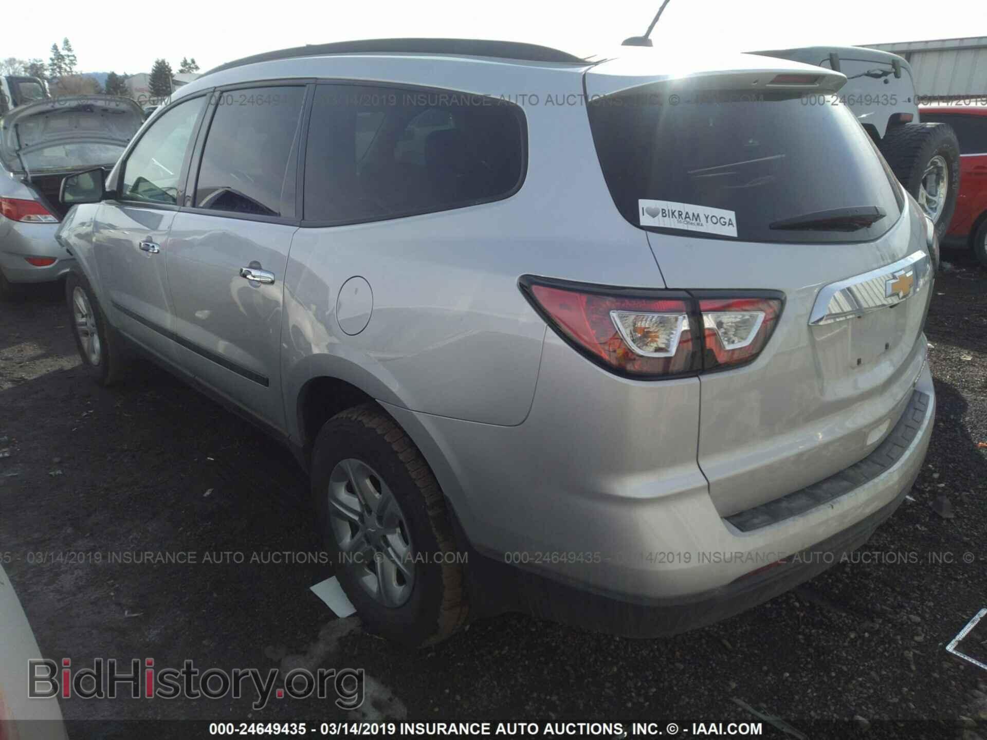 2013 CHEVROLET TRAVERSE - VIN: 1GNKRFKD7DJ174351 - Фото 3