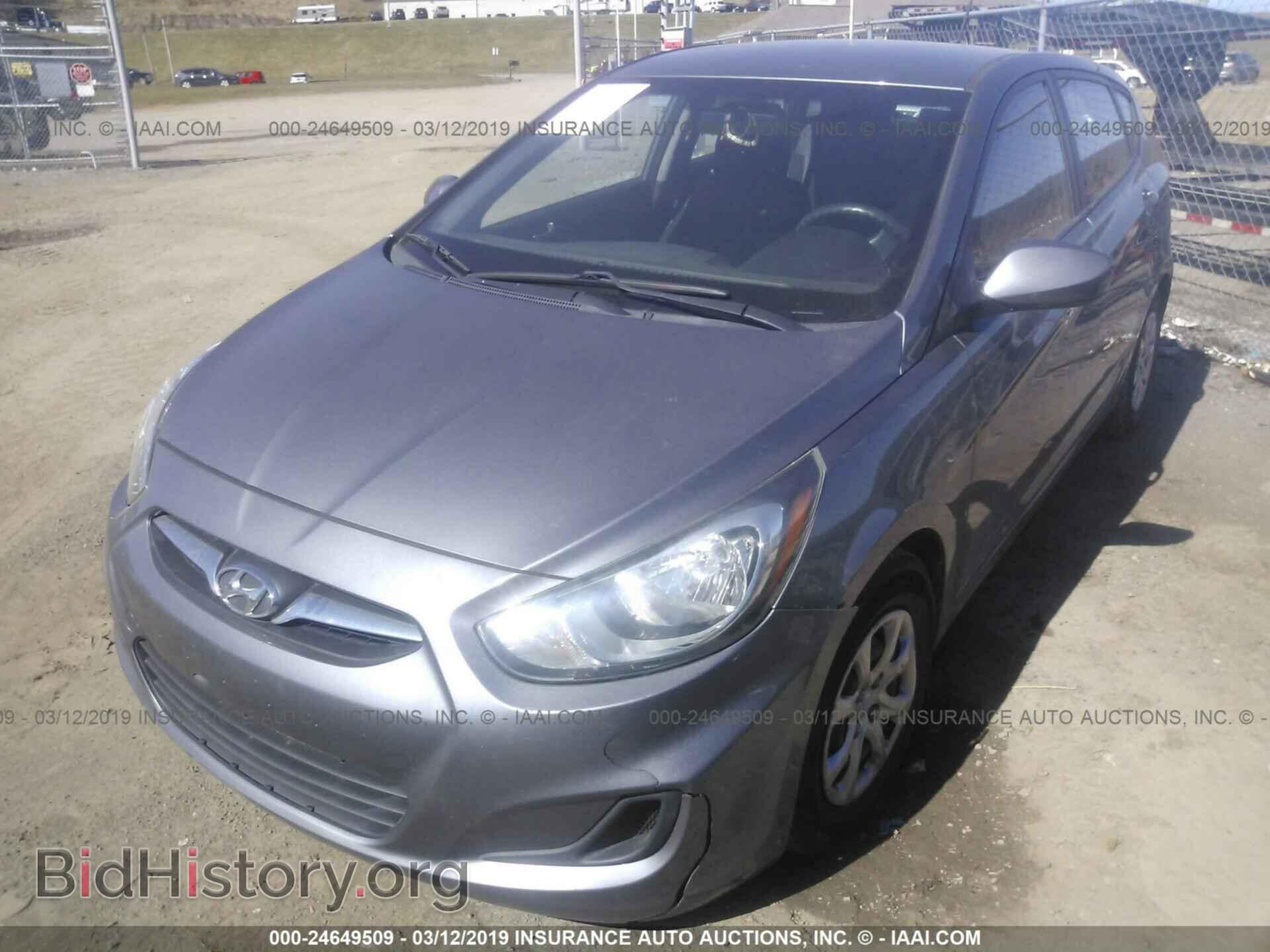 2013 HYUNDAI ACCENT - VIN: KMHCT5AE3DU129601 - Фото 2