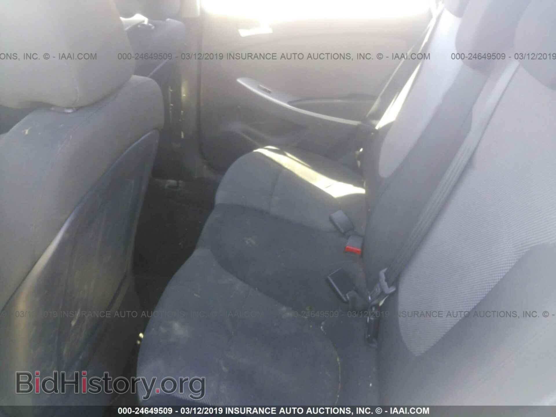 2013 HYUNDAI ACCENT - VIN: KMHCT5AE3DU129601 - Фото 8