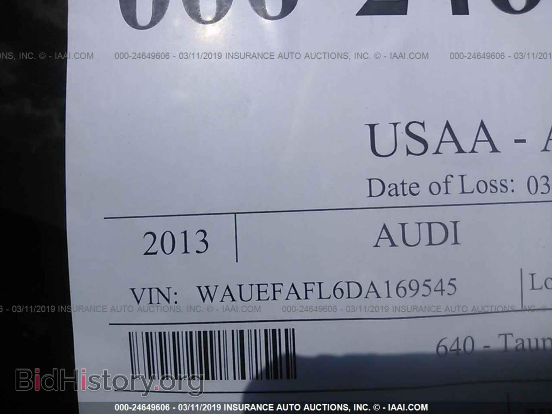 2013 AUDI A4 - VIN: WAUEFAFL6DA169545 - Photo 9